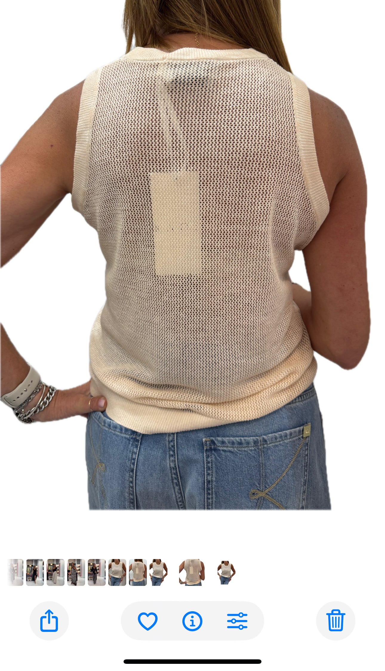 Canotta doppio tessuto Kaos Donna