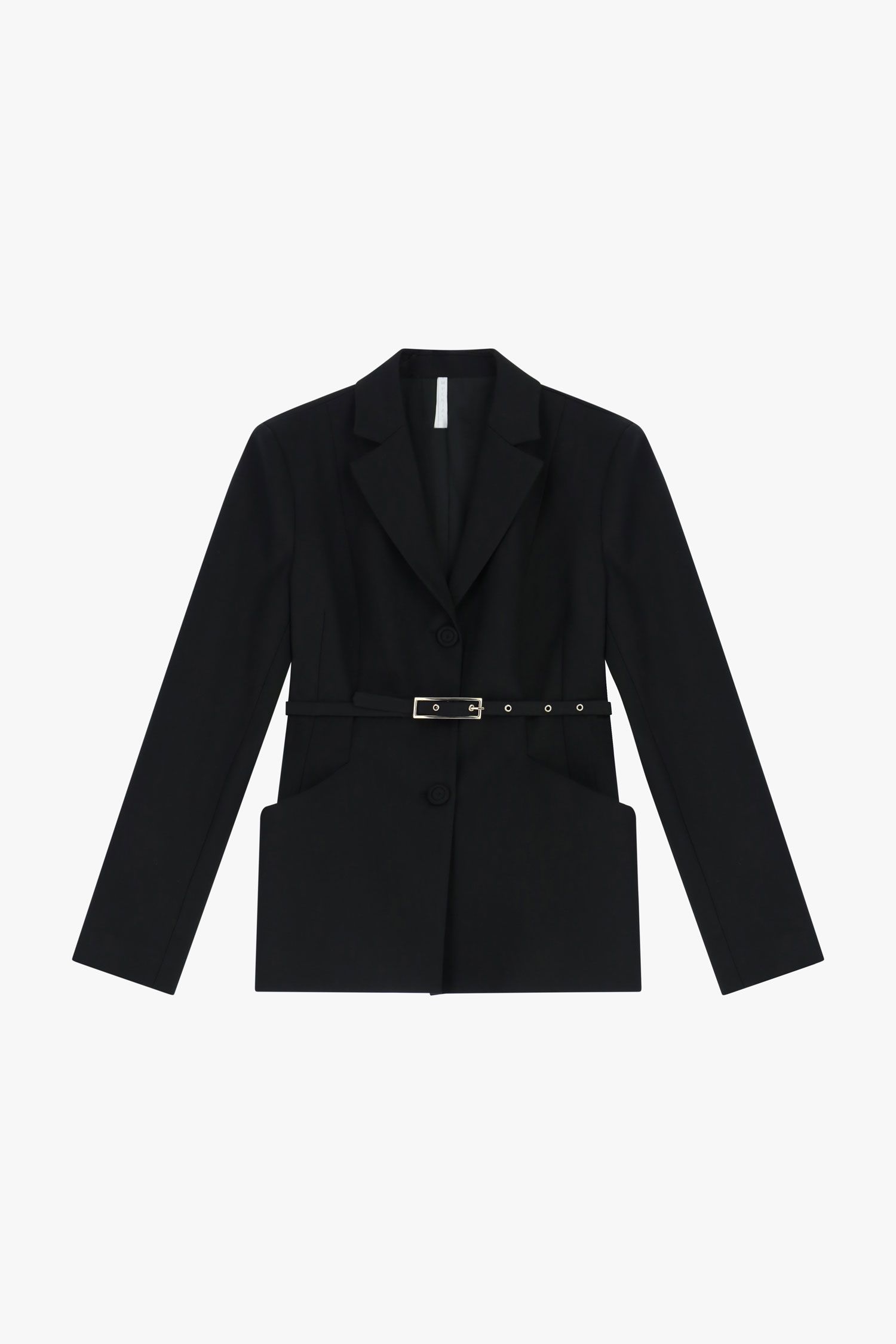 Blazer sartoriale con cintura e bottoni Imperial