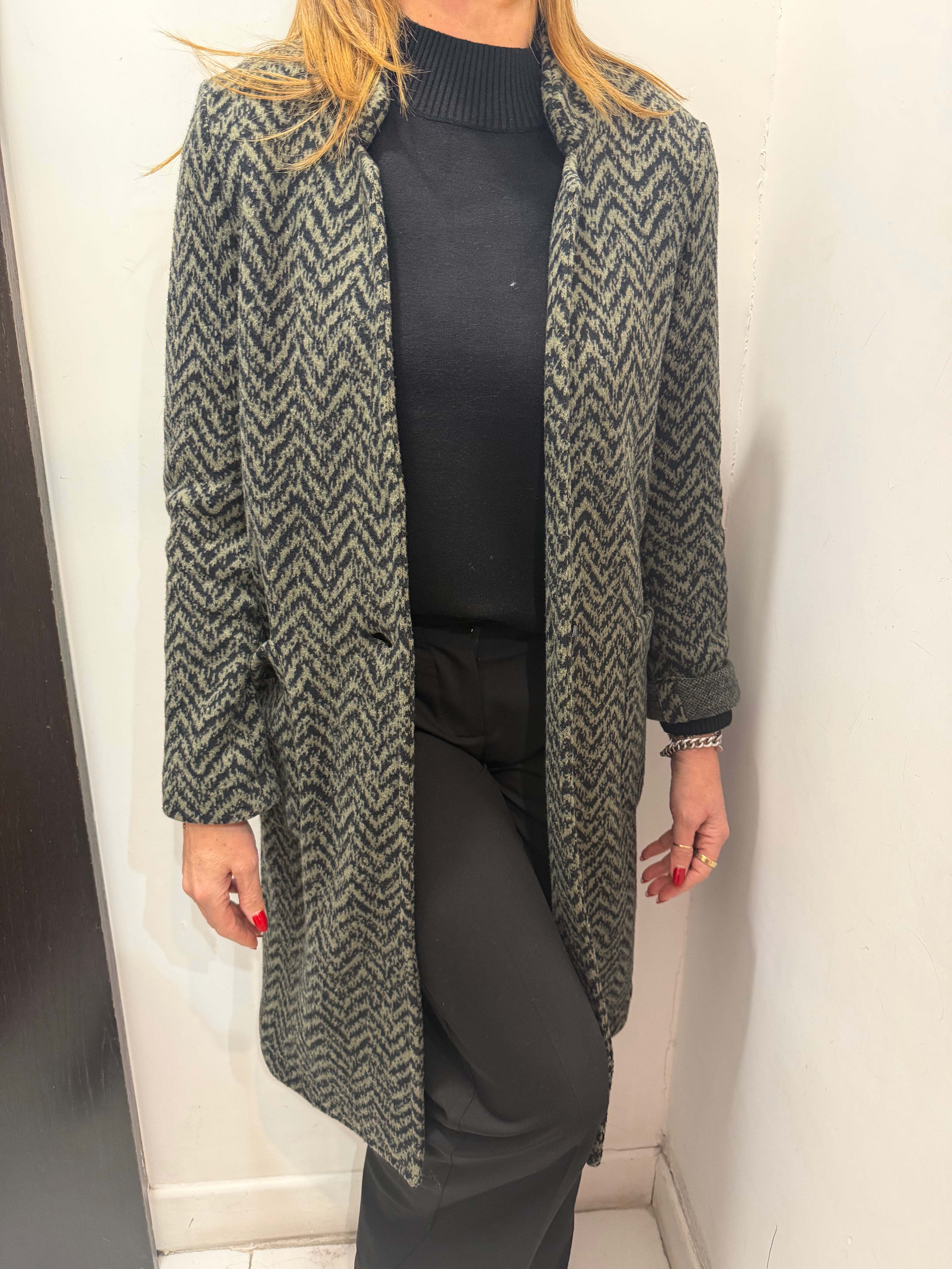 Cappotto spigato Emisphere