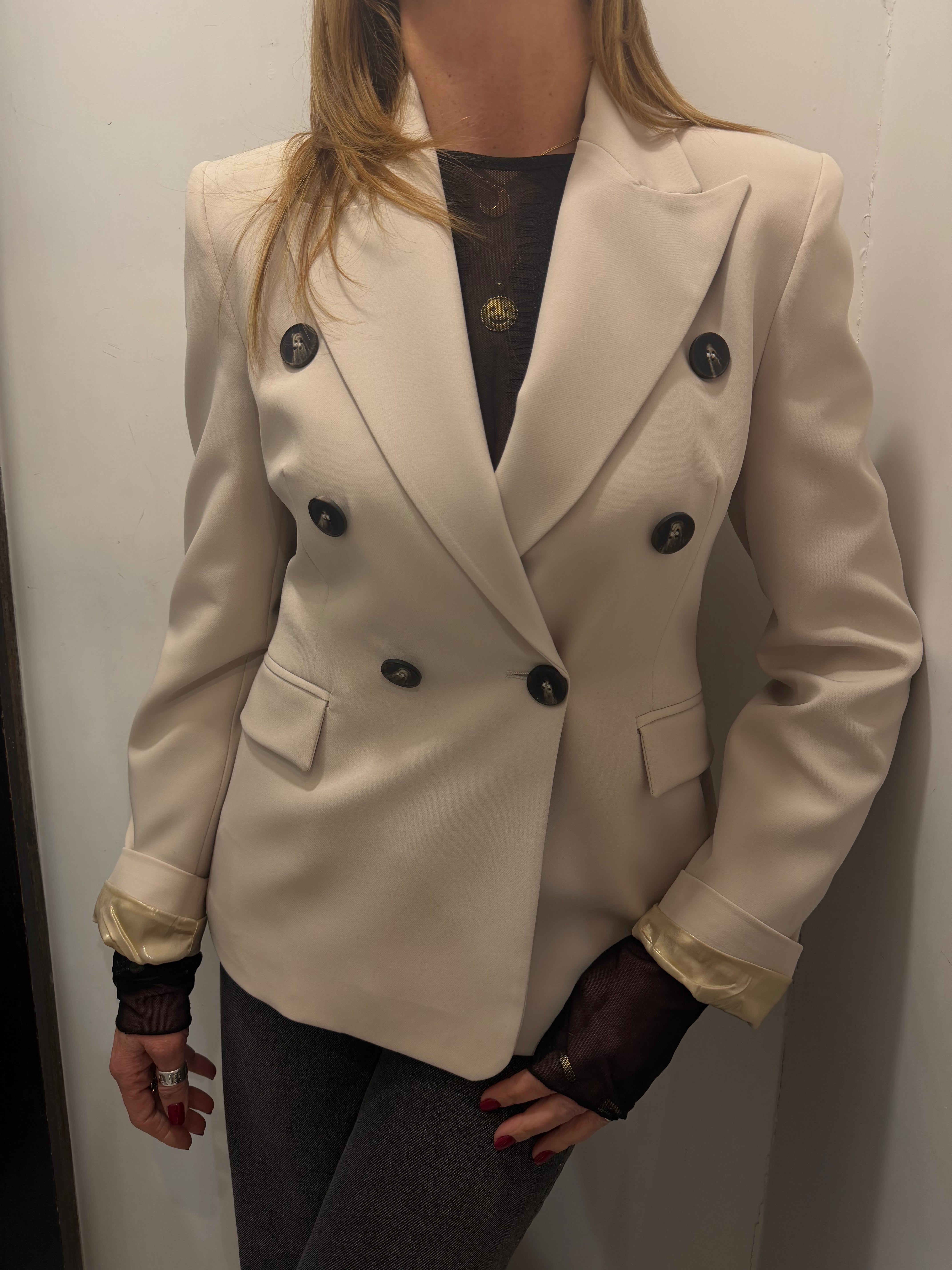 Giacca doppiopetto Hanita