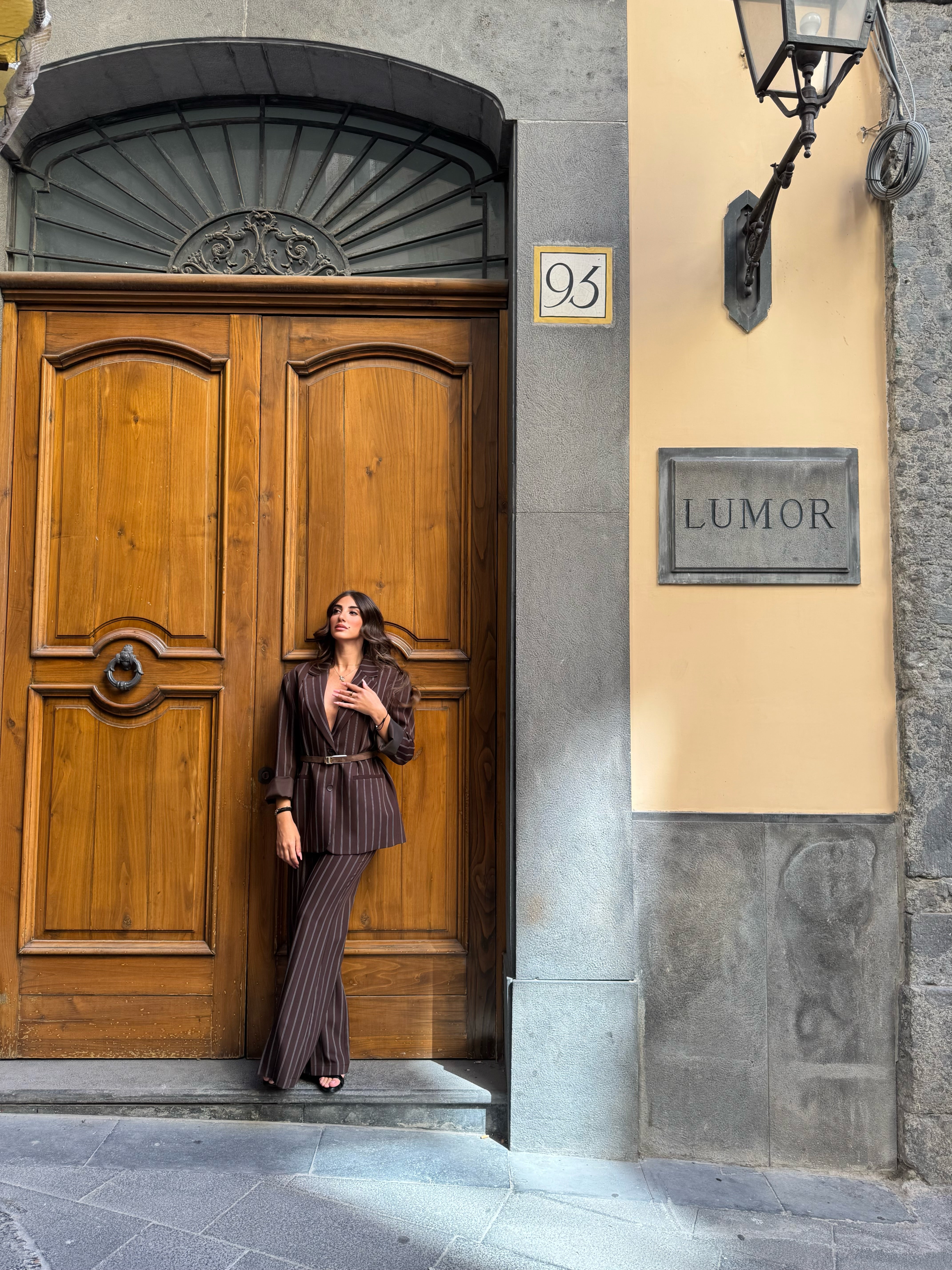 Blazer gessato Imperial