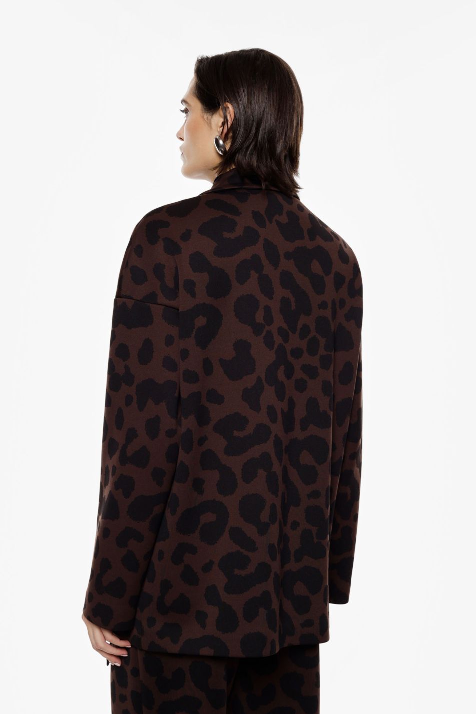 Blazer doppio petto stampa animalier Imperial