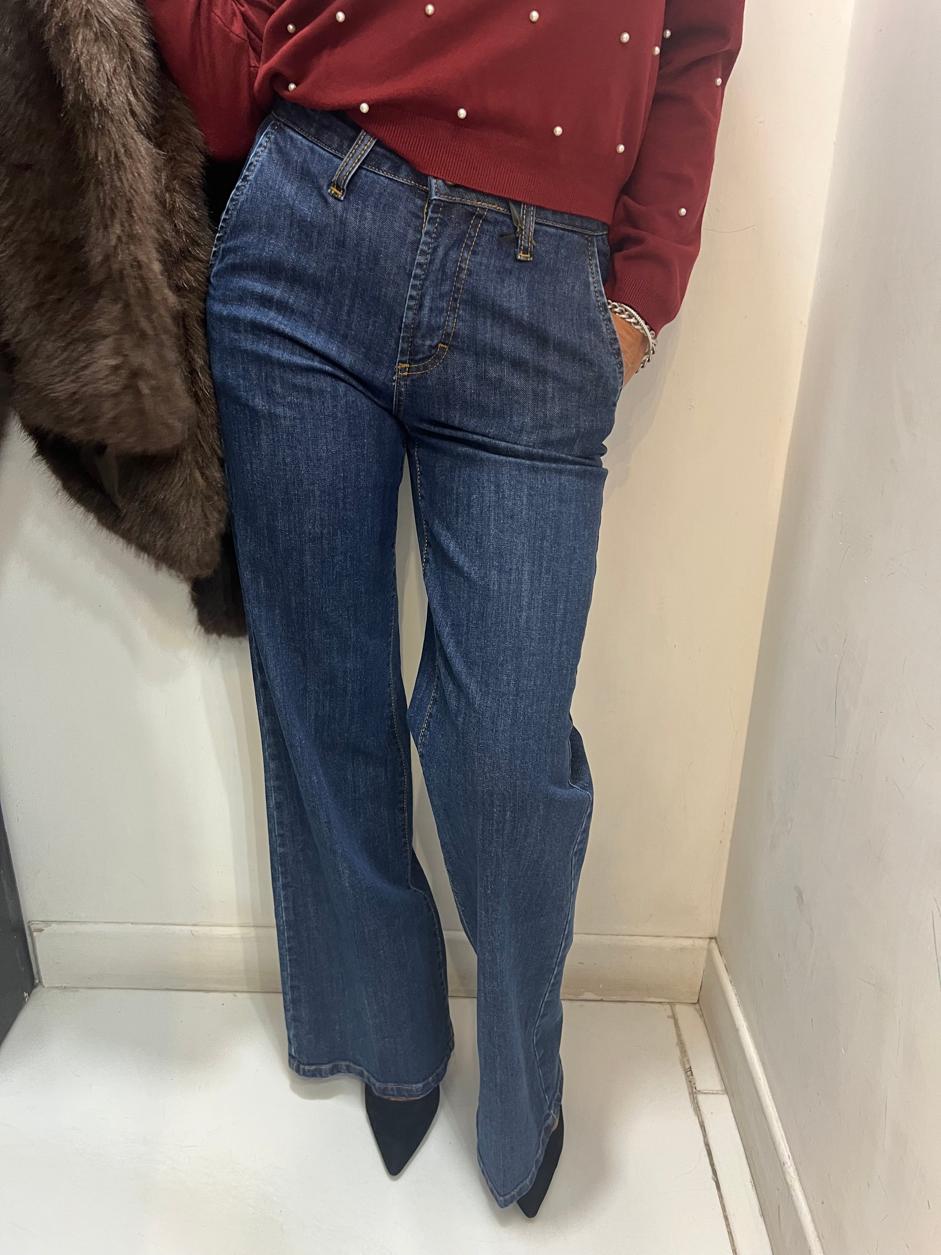 Jeans palazzo Spagna Emisphere