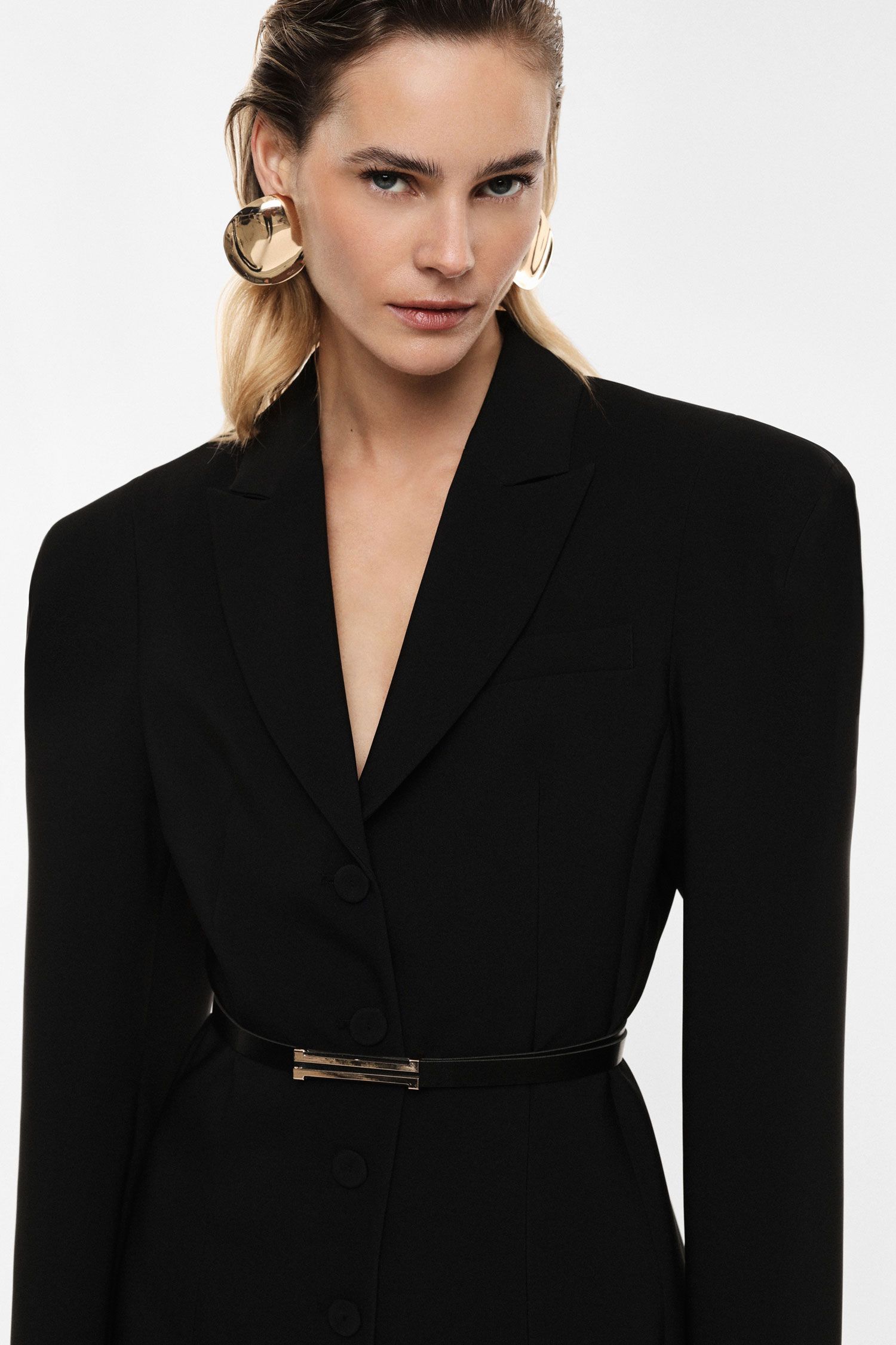 Blazer con cintura sottile spalle strutturate Imperial