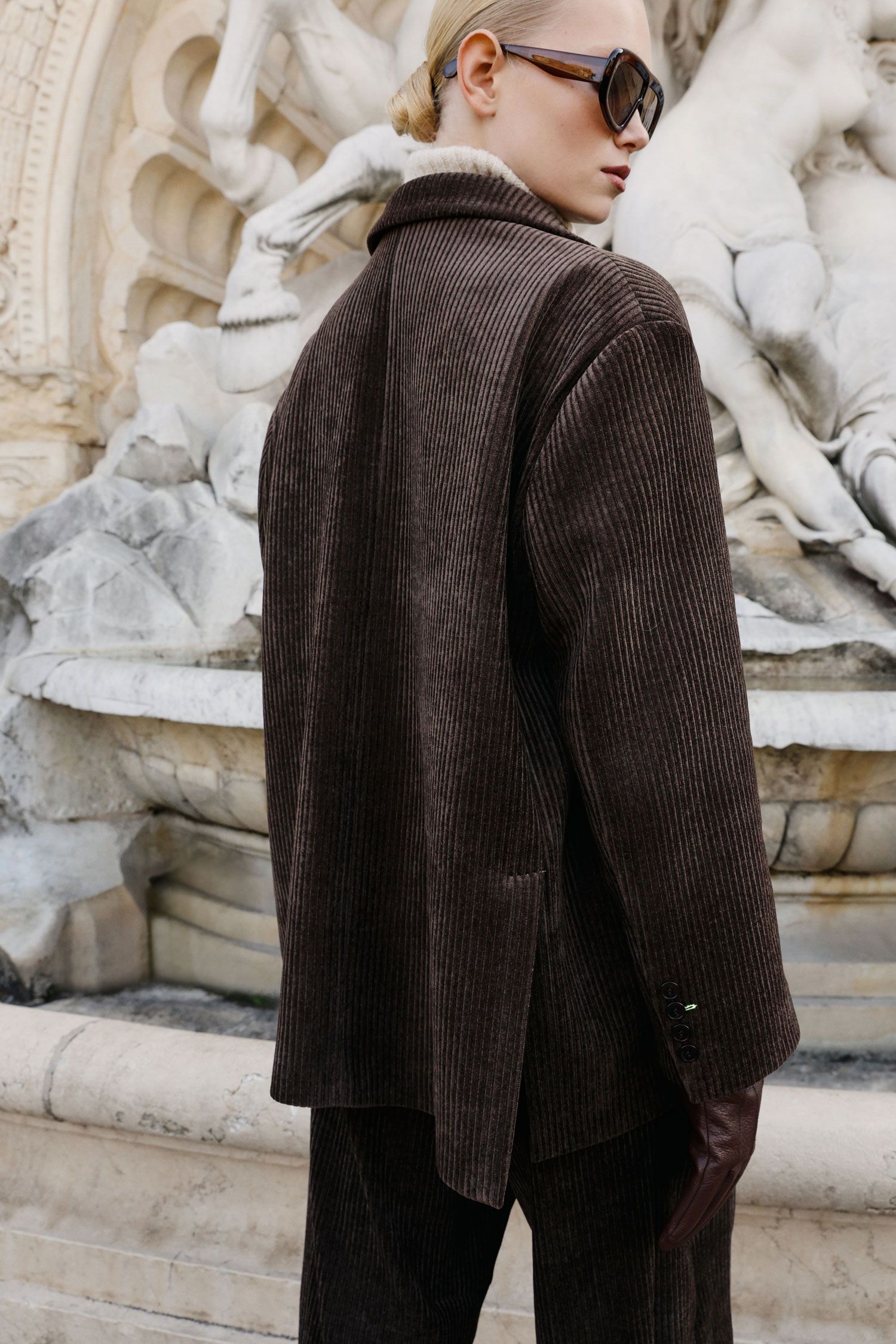 Giacca over in velluto a coste Imperial