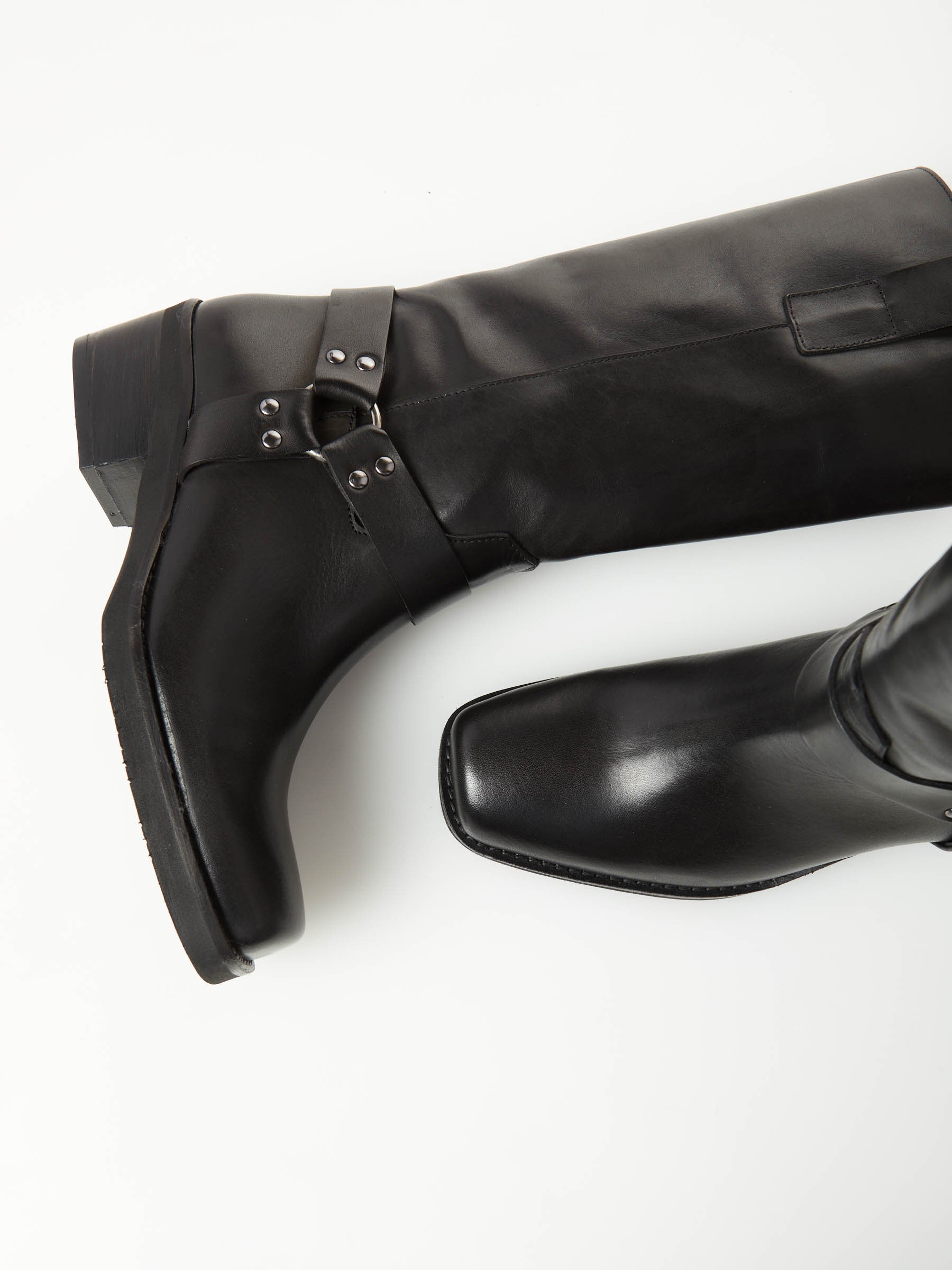 Biker in pelle Ovyé