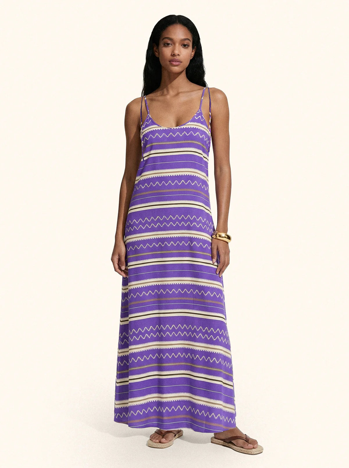 Vestito lungo fantasia Me Fui