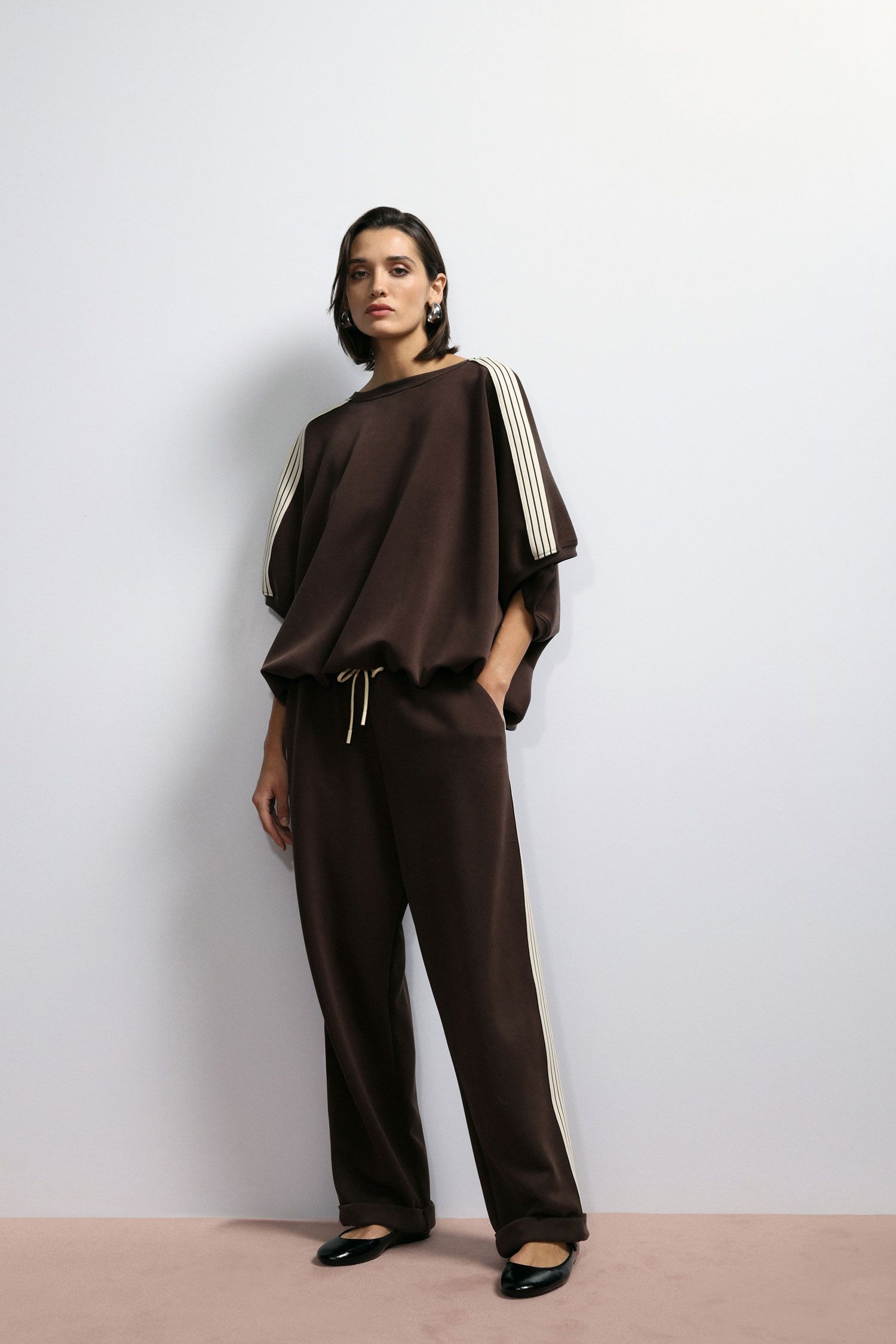 Tuta con dettagli a righe Imperial