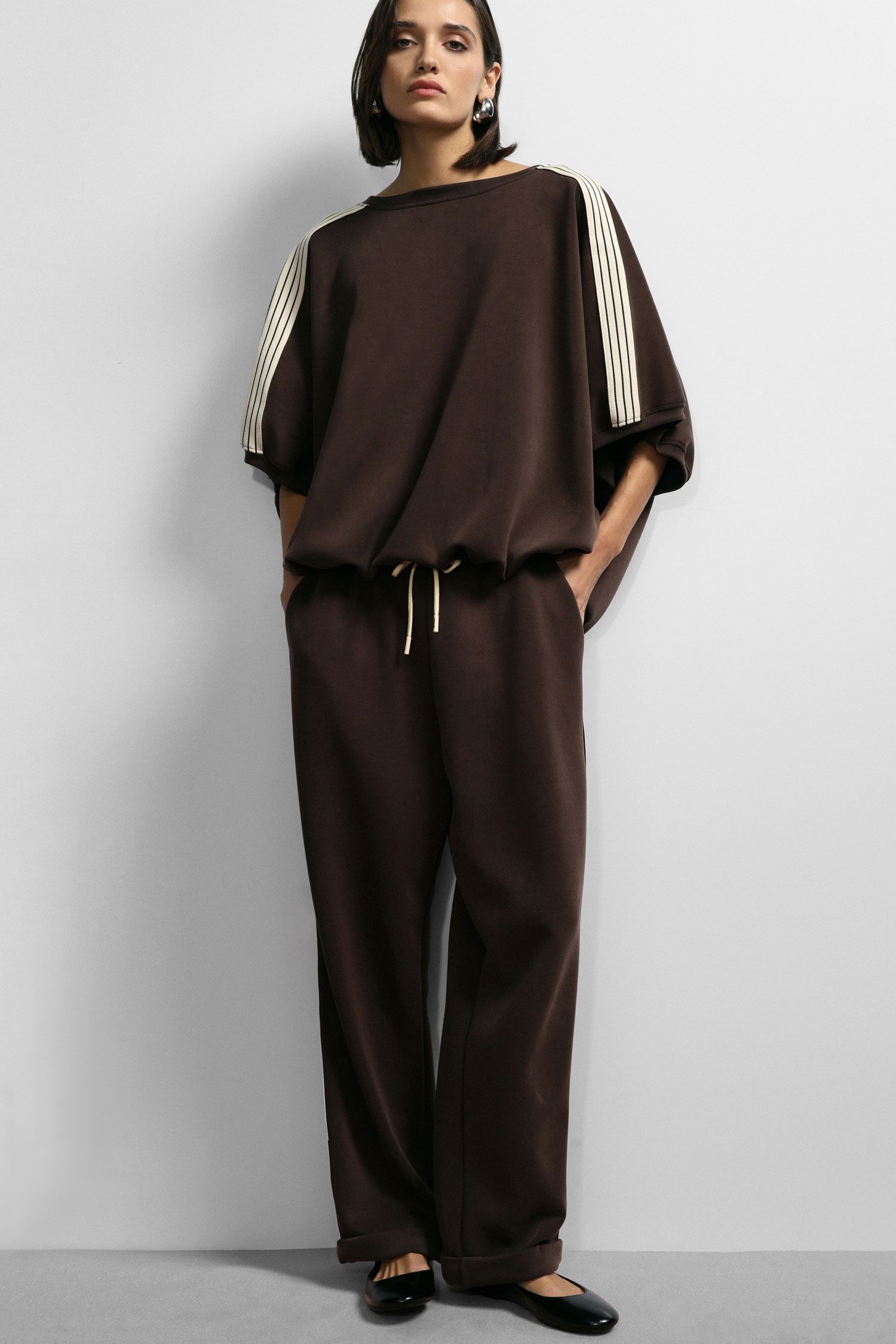 Tuta con dettagli a righe Imperial
