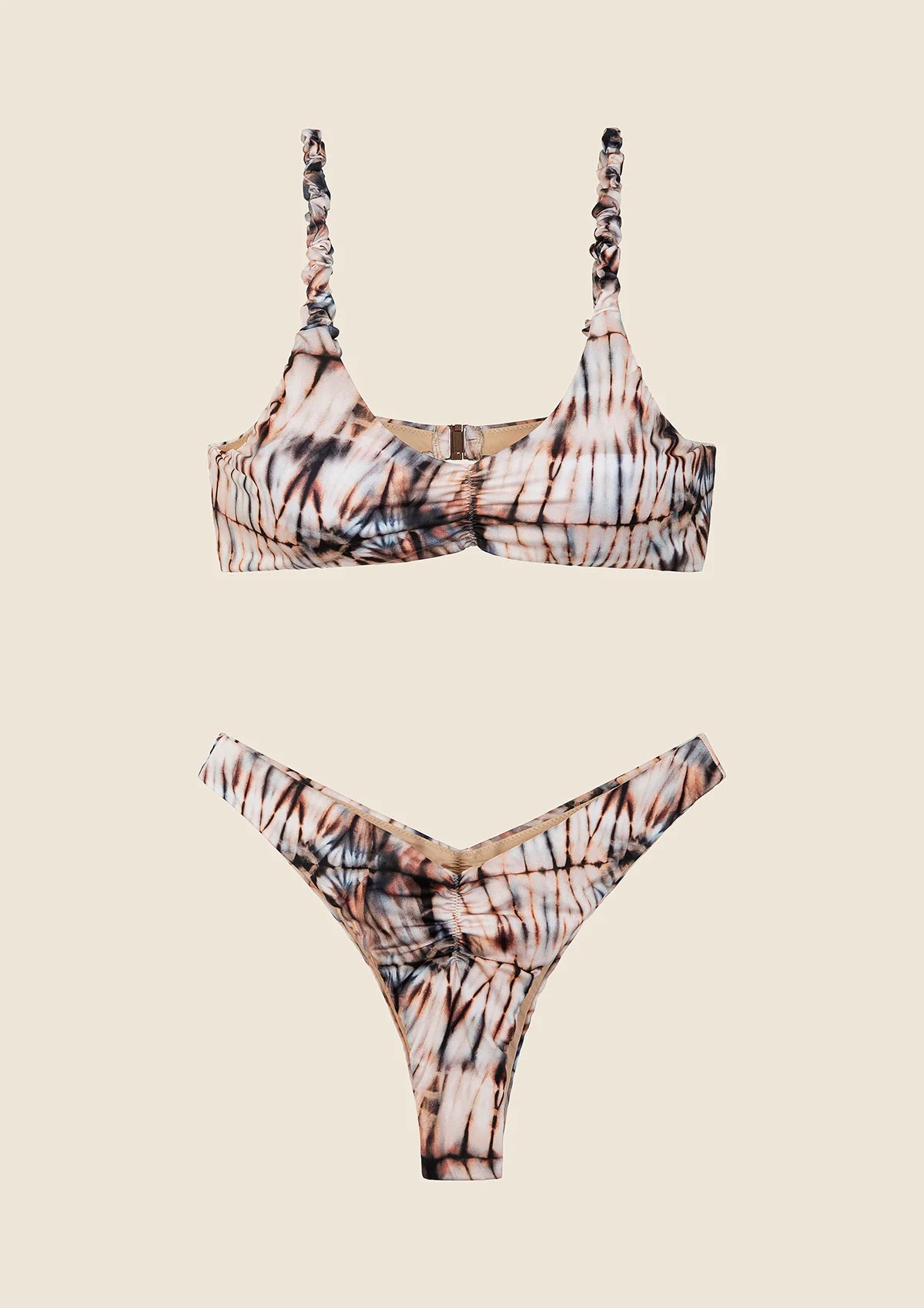 Bikini top con slip americano fisso Me Fui