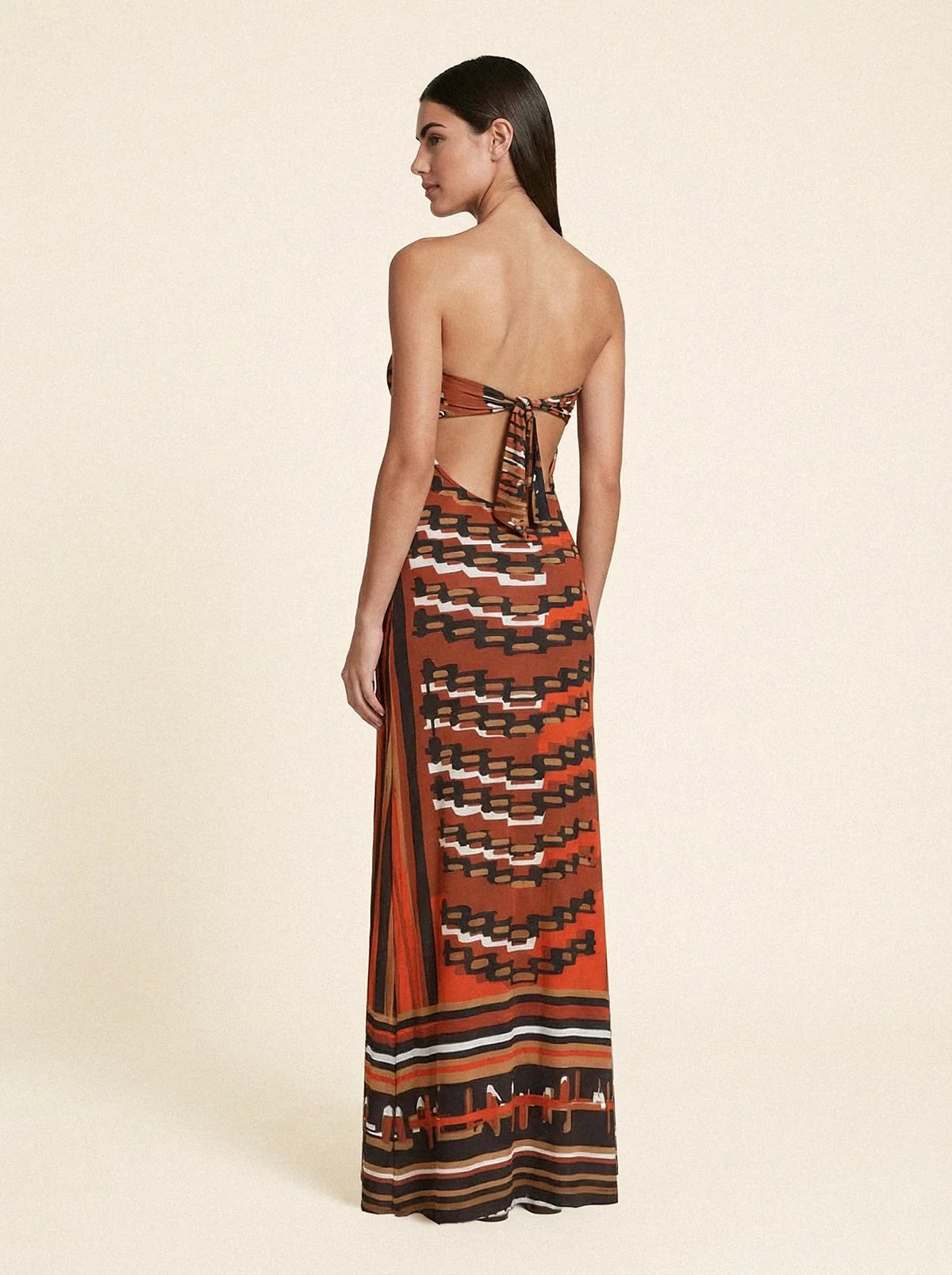 Vestito lungo fantasia Me Fui