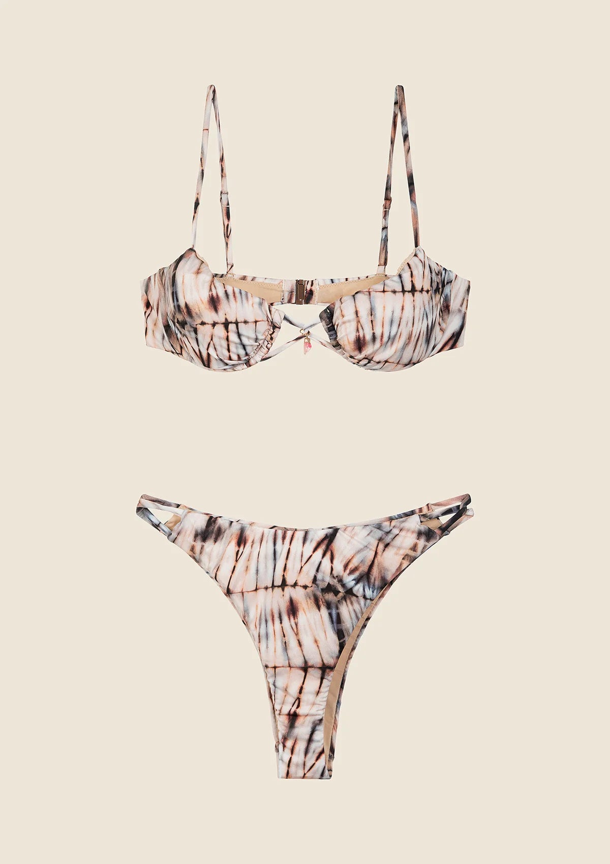 Bikini reggiseno con ferretto e slip regolabile Me Fui