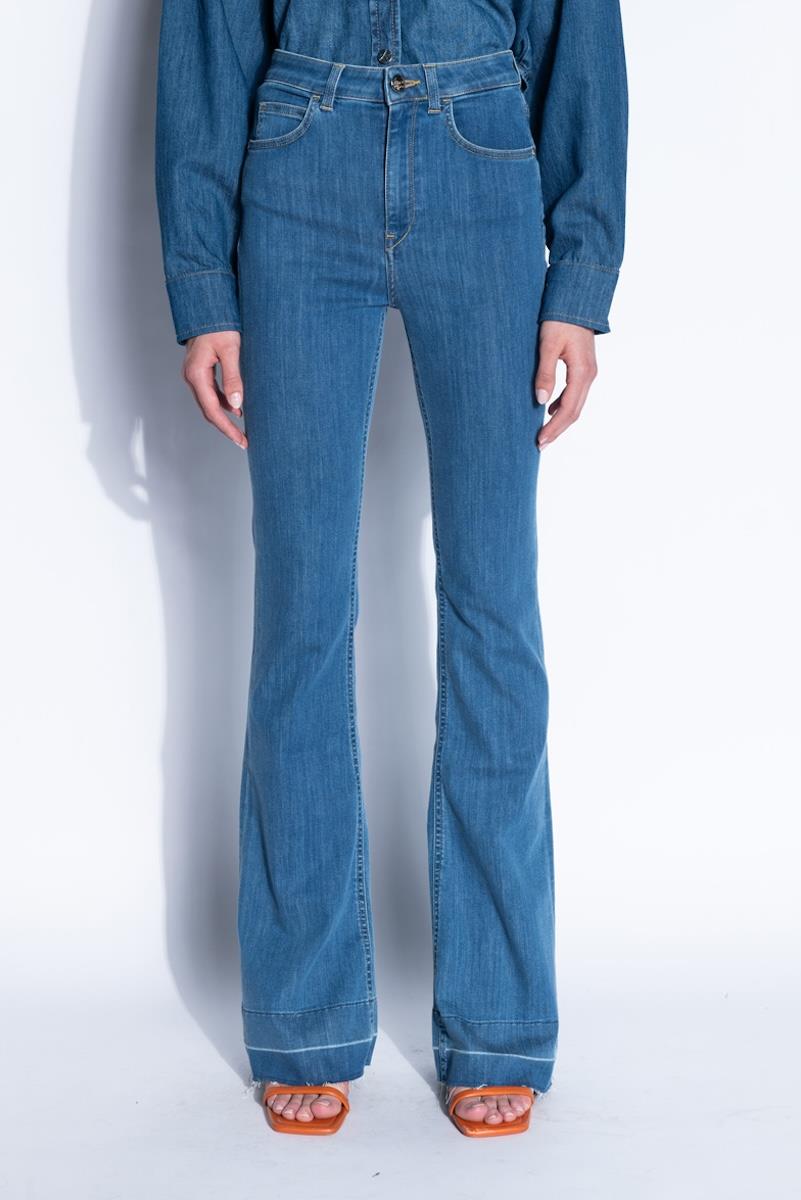 Jeans clare flare high waist Kaos Denim