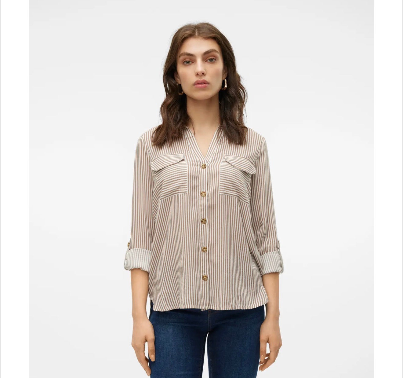 Camicia con polsini regolabili Vero Moda
