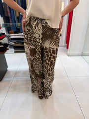 Pantalone stampa jungle Kaos Jeans