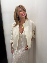 Bomber con ricamo Manila Grace