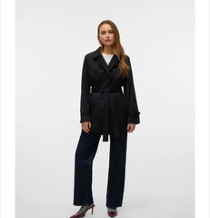 Trench doppiopetto con cintura Vero Moda