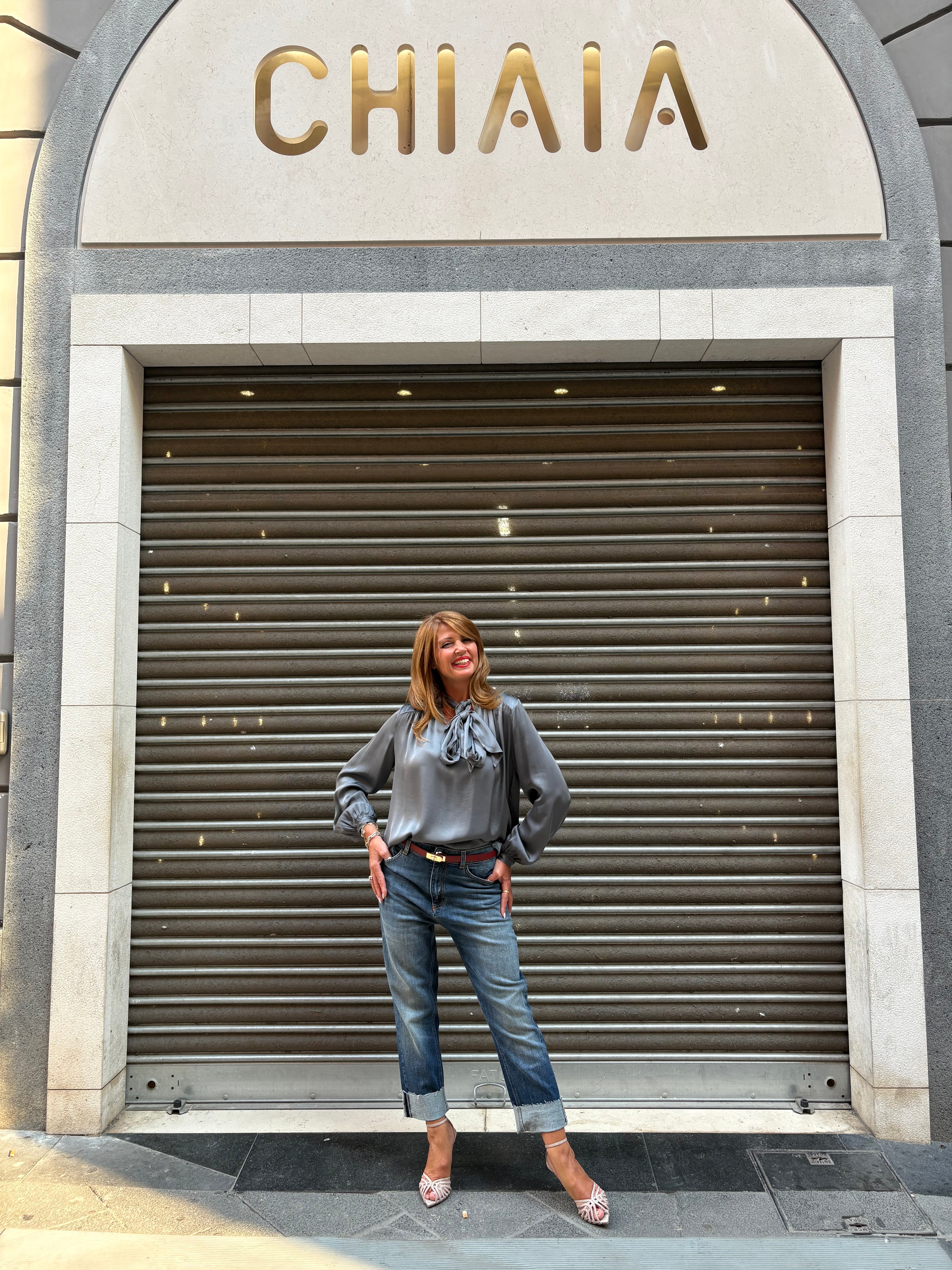 Blusa con fusciacca Manila Grace