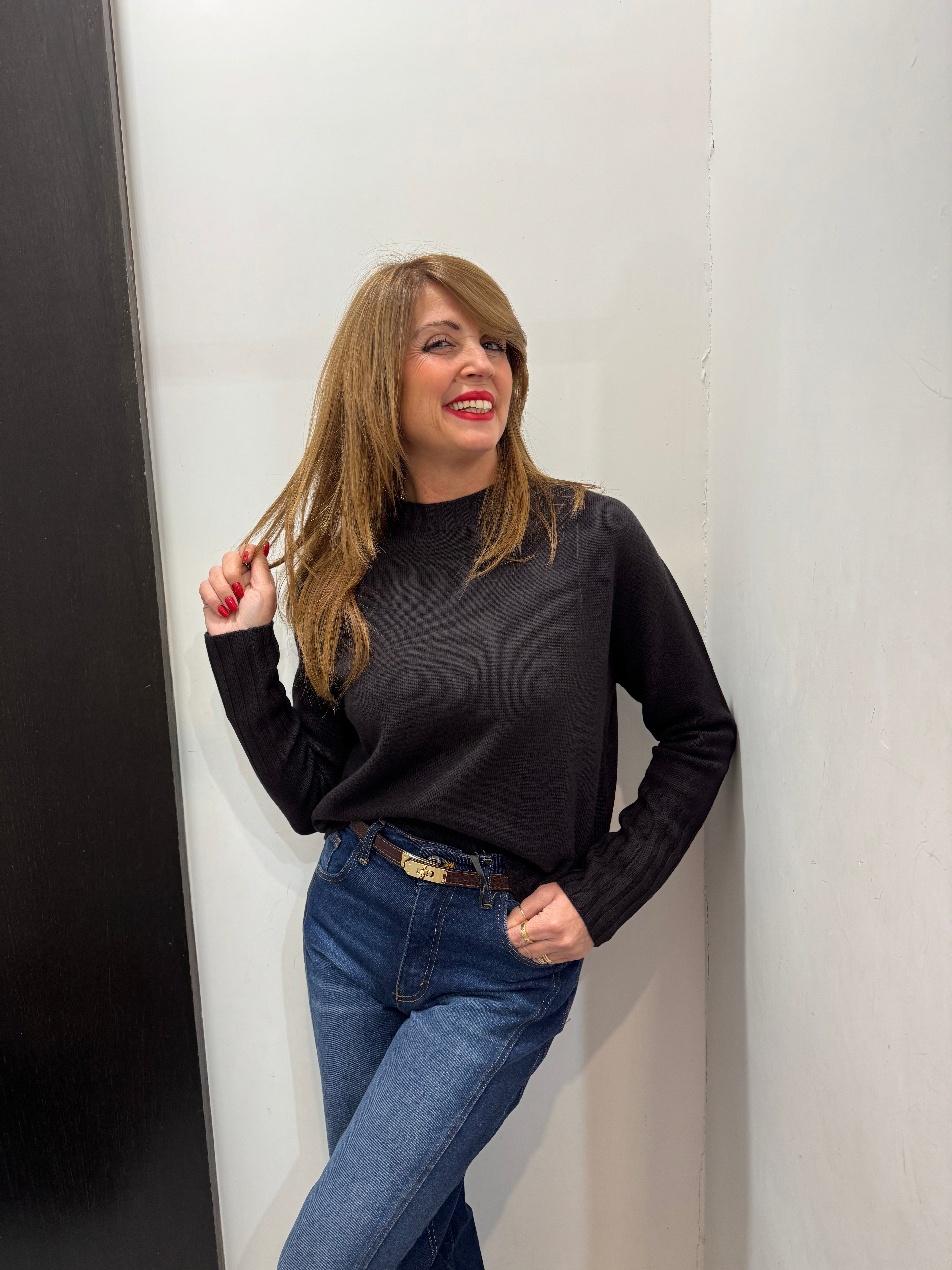 Maglia girocollo Angela Davis