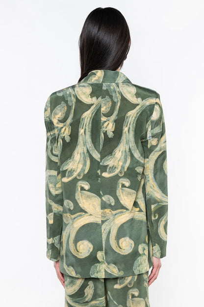 Giacca stampata monopetto Kaos Donna