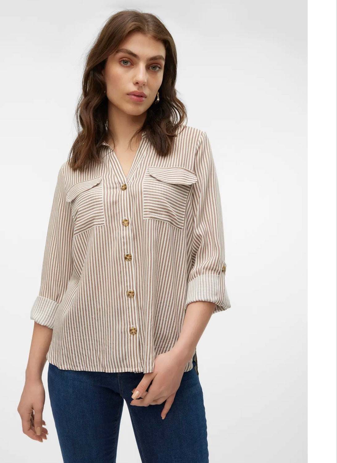 Camicia con polsini regolabili Vero Moda