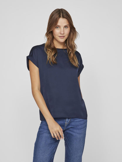 Blusa doppio tessuto Vila