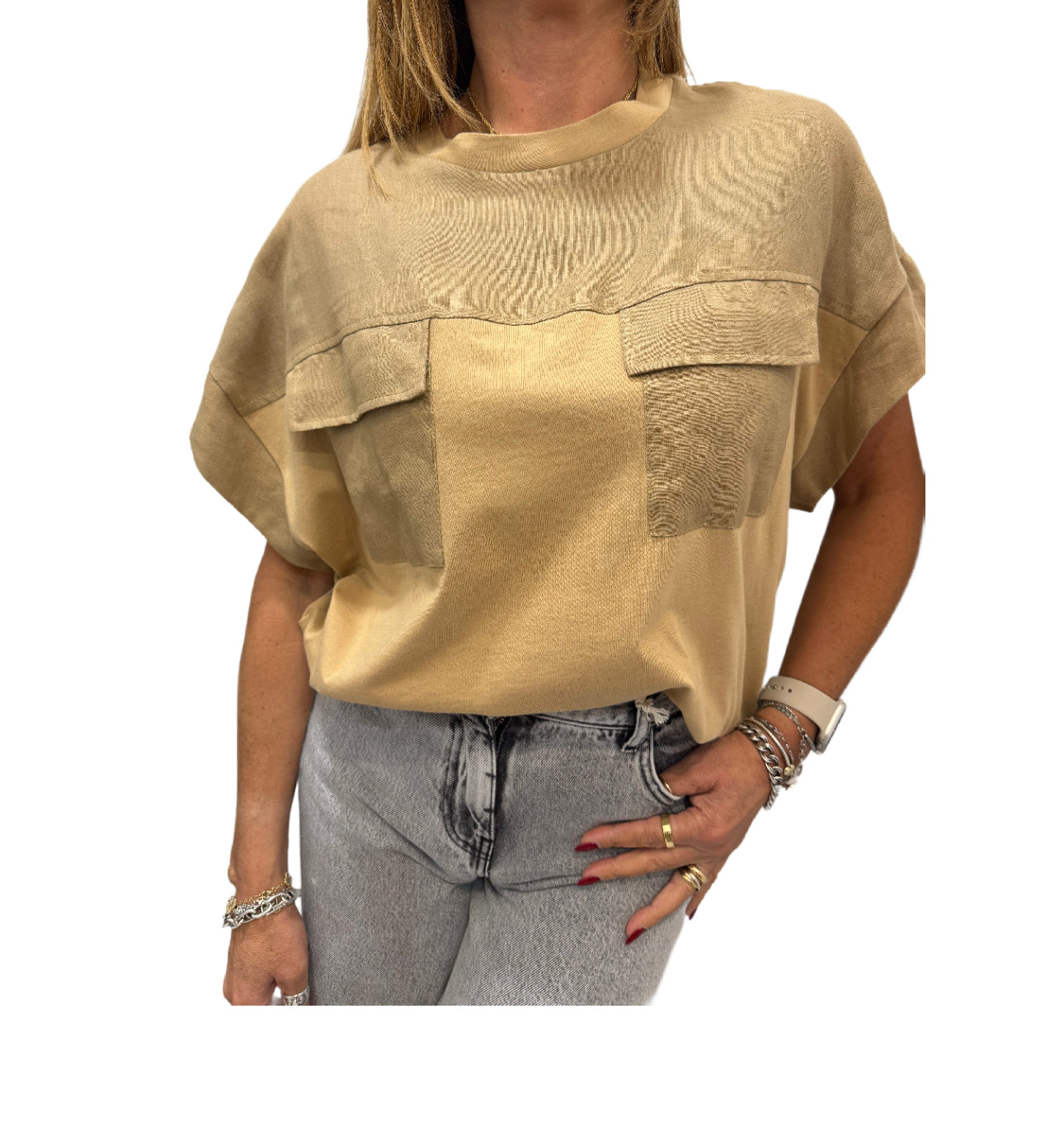 T-shirt doppio tessuto Icona
