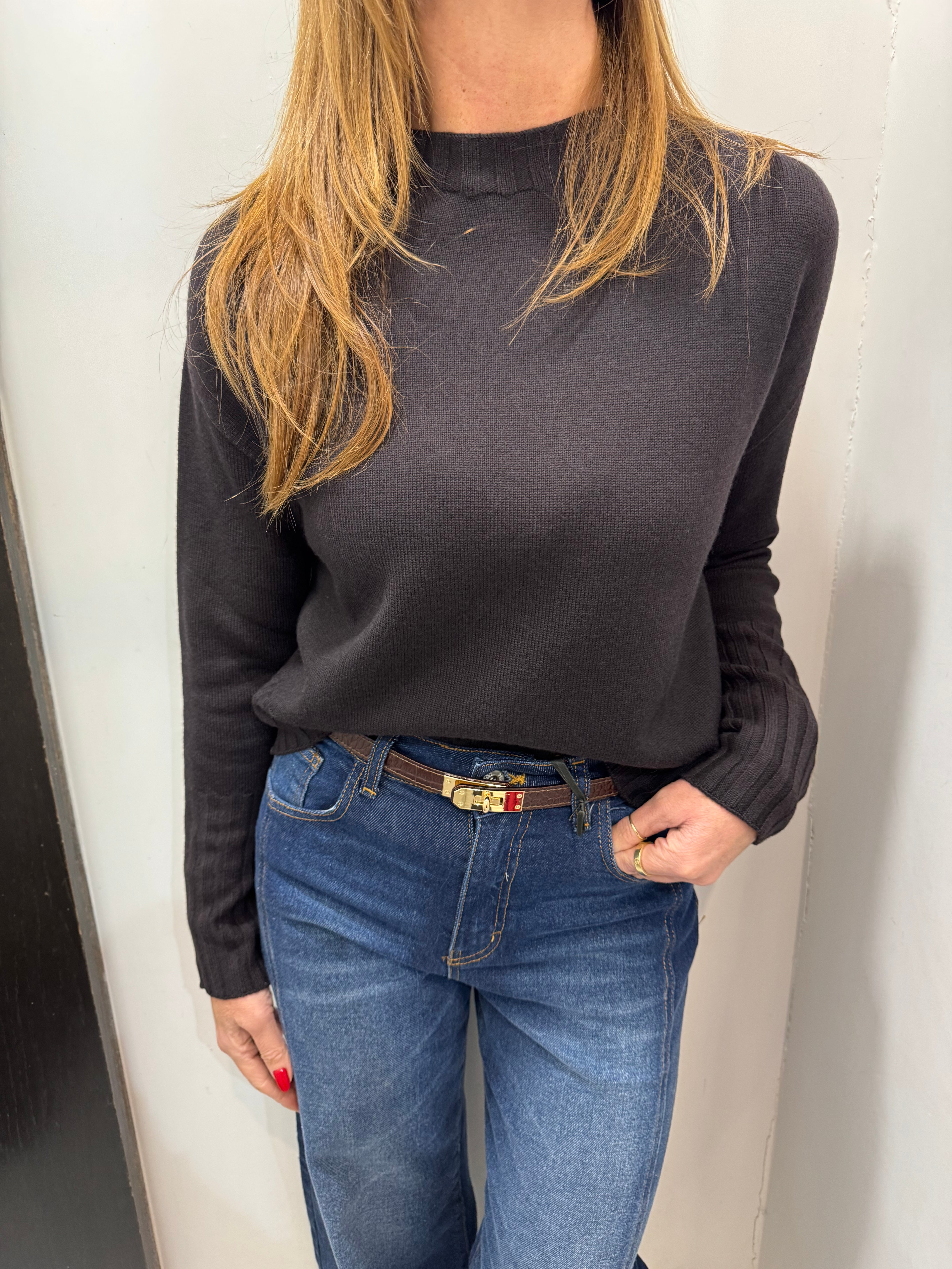 Maglia girocollo Angela Davis