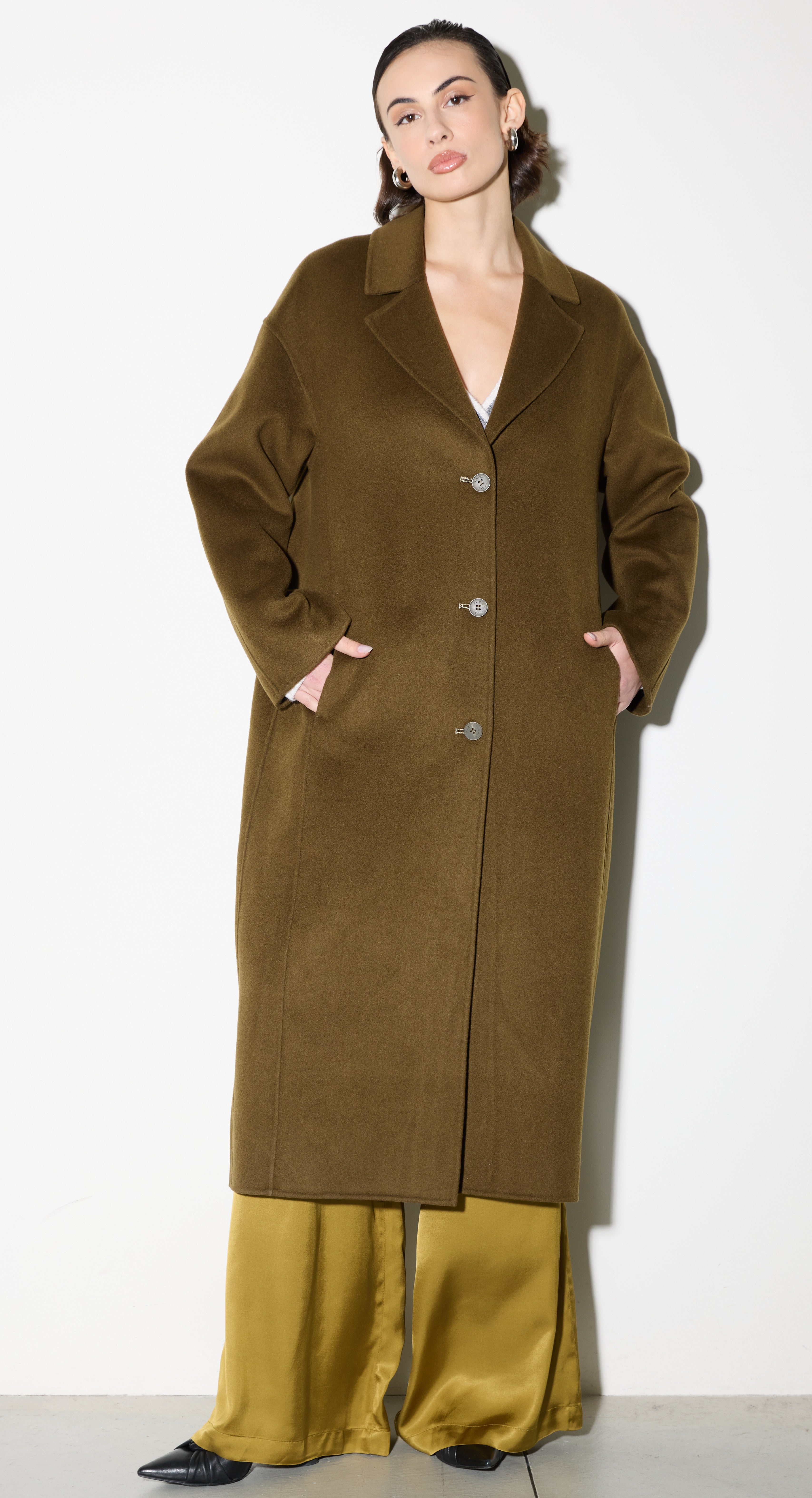 Cappotto Lungo in Lana  Kaos Donna