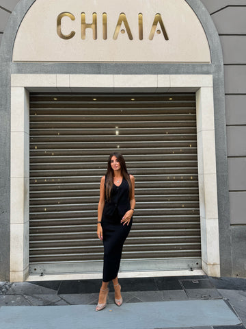 Coordinato in maglia con gilet e gonna Vero Moda