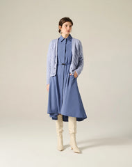 Cardigan treccia in misto mohair Manila Grace