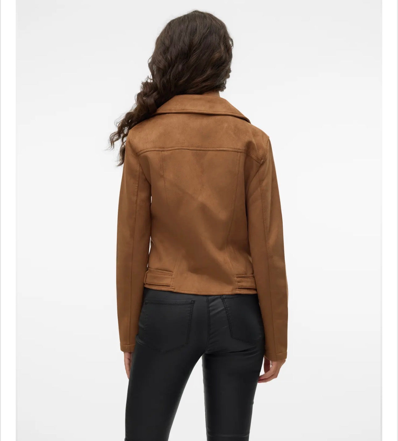 Biker in eco daino Vero Moda