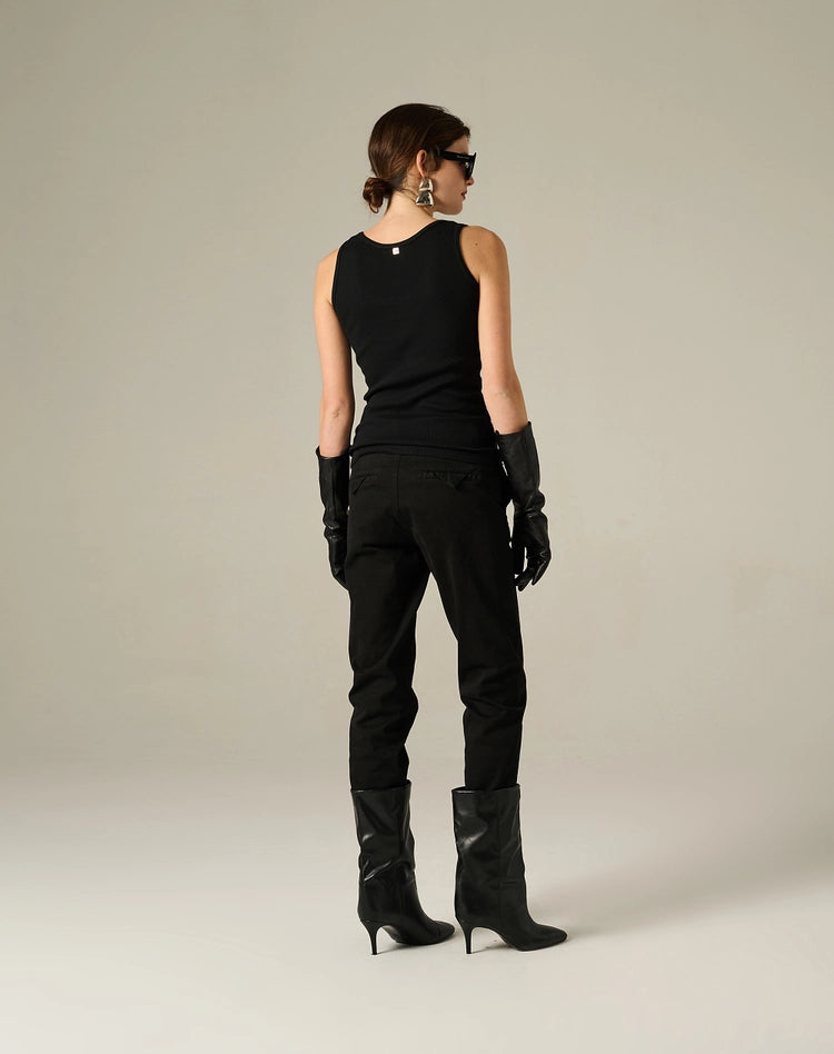 Canotta con micro-paillettes Manila Grace