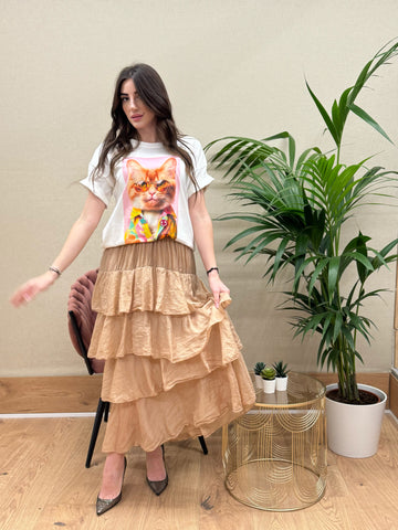 T-shirt stampa animali Emisphere