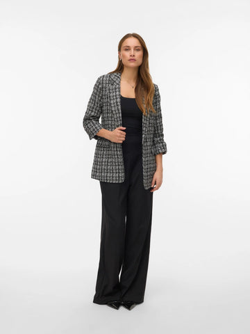 Blazer pied de poule Vero Moda
