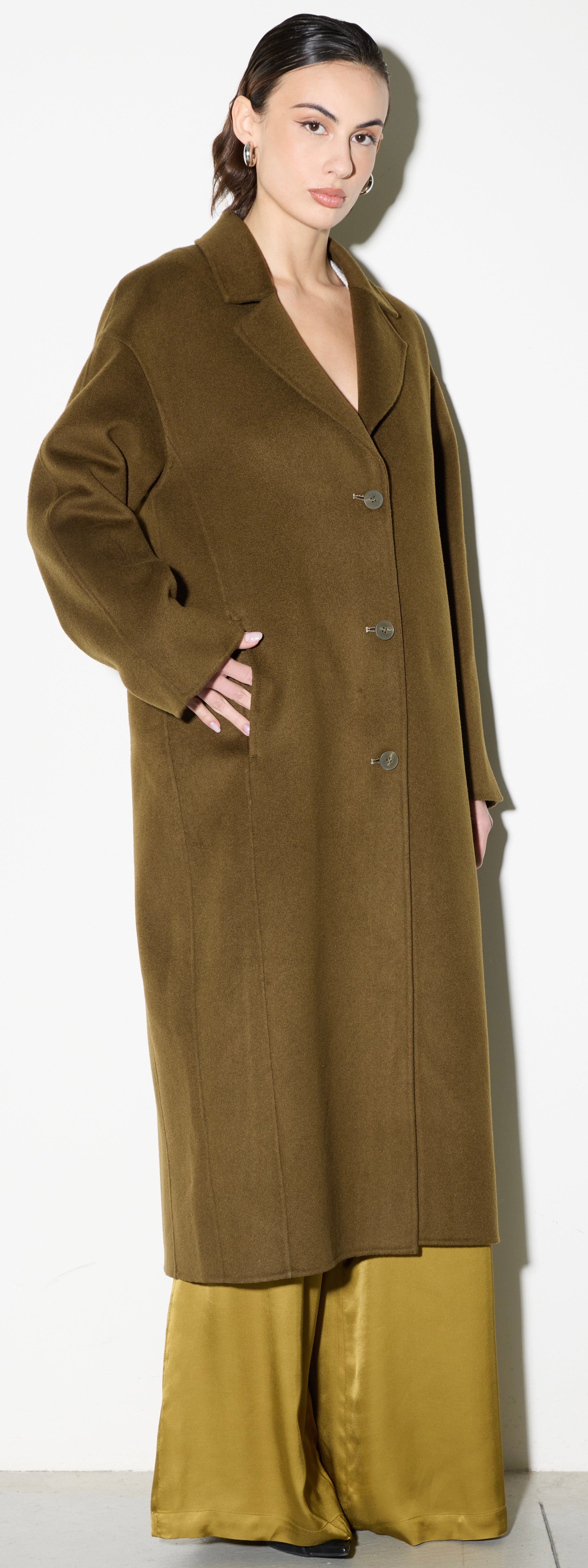 Cappotto Lungo in Lana  Kaos Donna