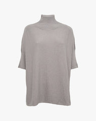 Maglia collo alto micro lurex Manila Grace