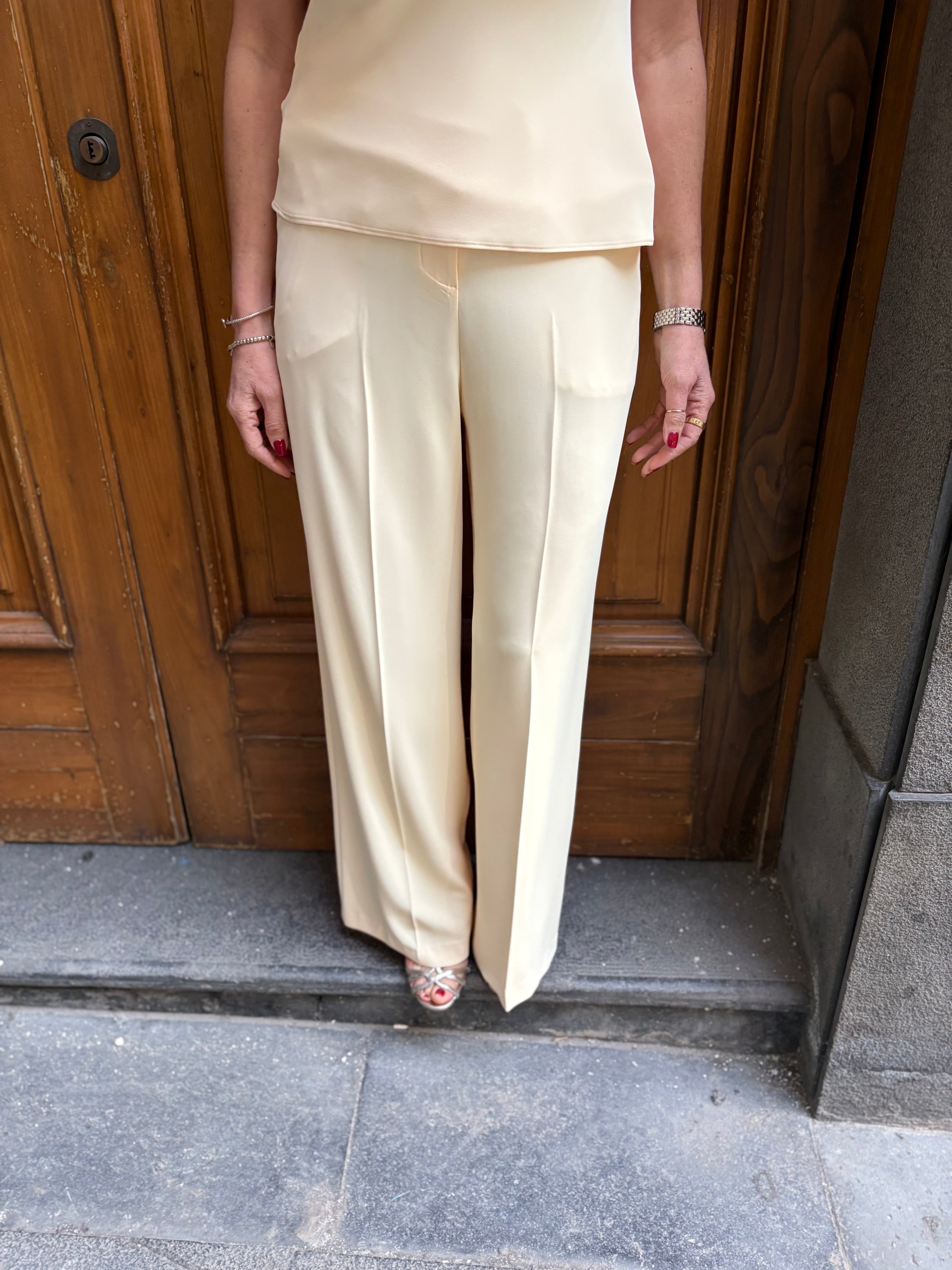 Pantalone tasca uomo con 3 bottoni su cinta Hanita