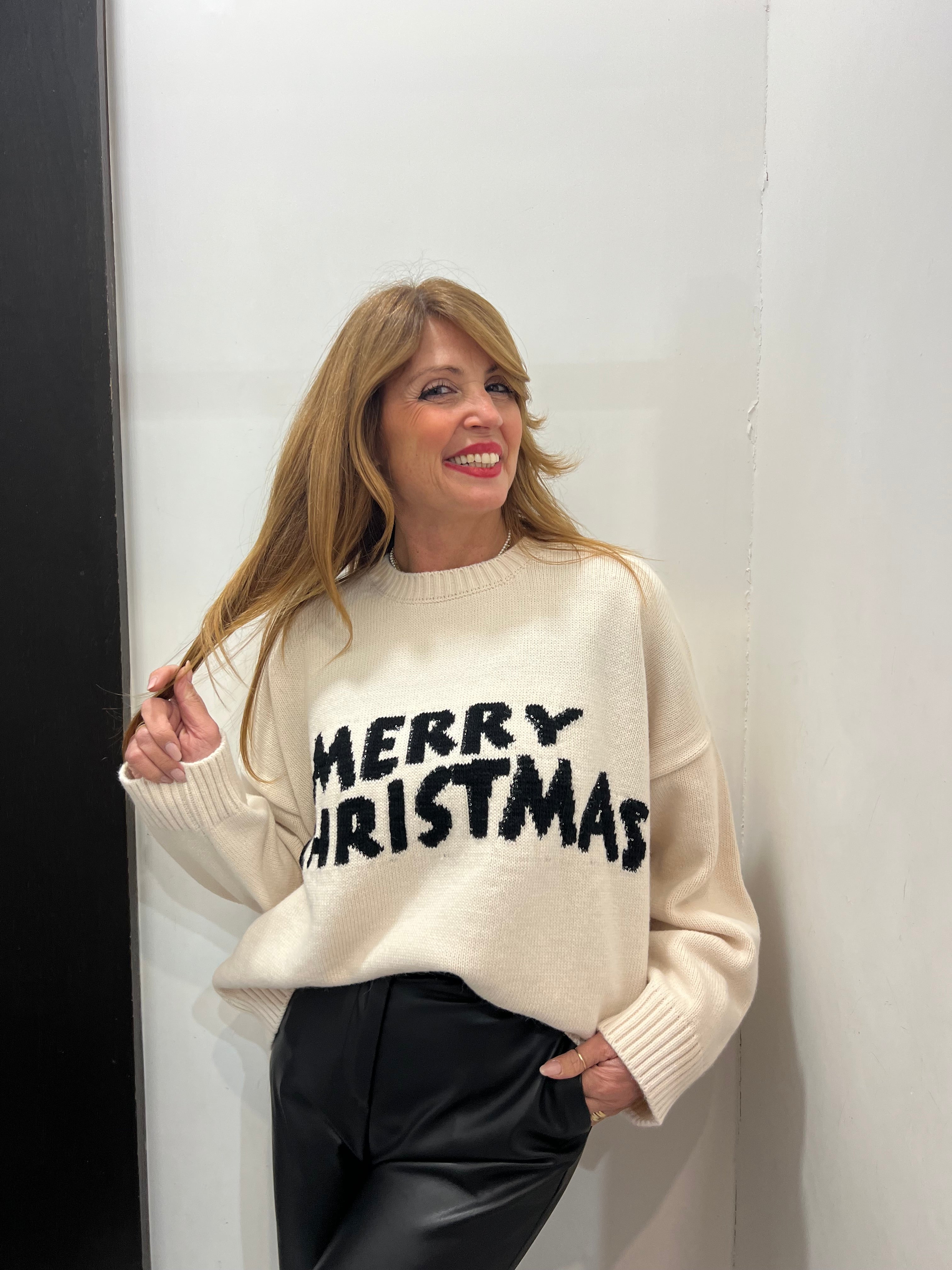 Maglia natalizia Angela Davis