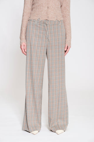 Pantalone a quadri Kaos Jeans