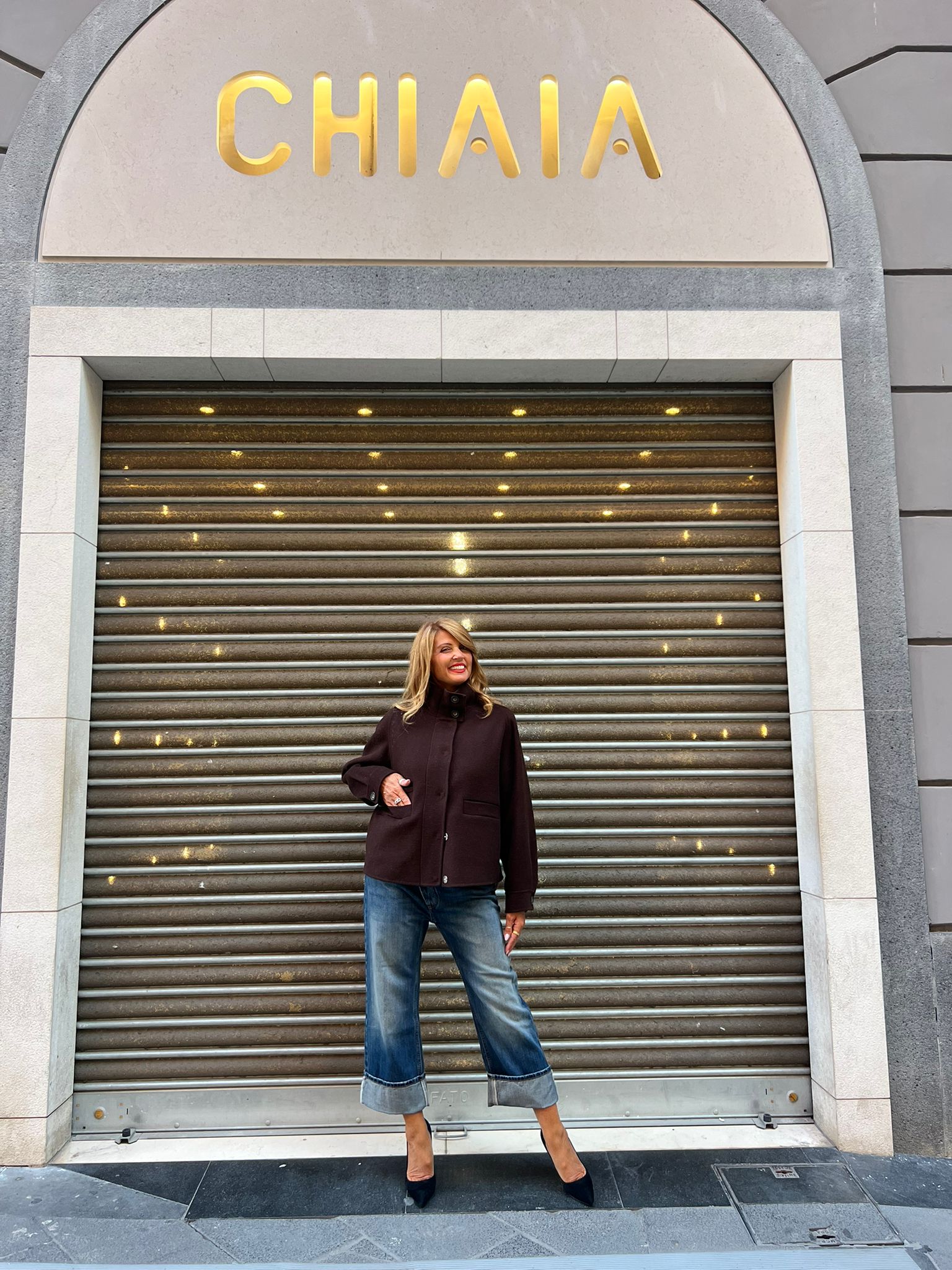 Cappotto corto crop Manila Grace