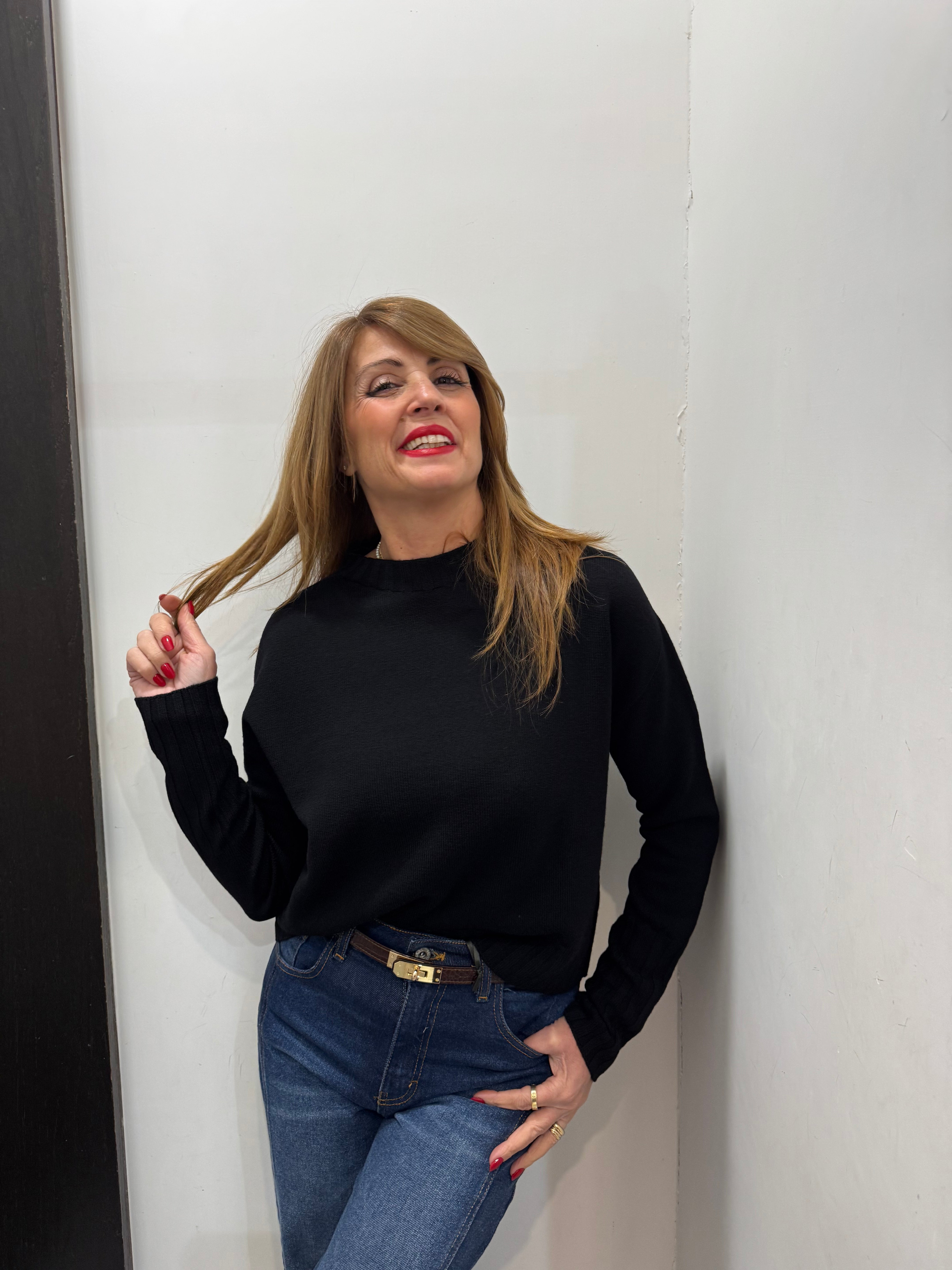 Maglia girocollo Angela Davis