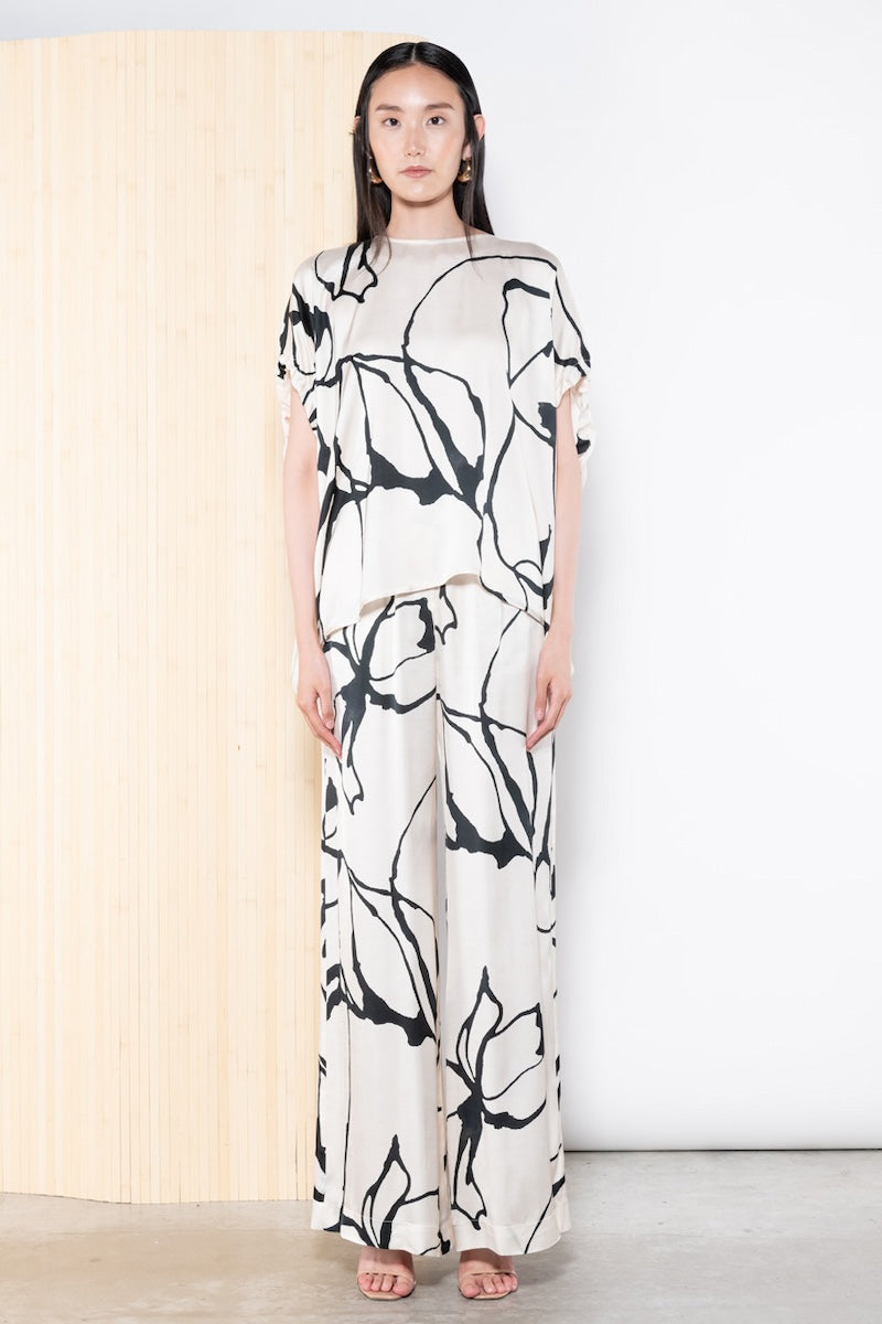 Blusa stampa botanical Icona