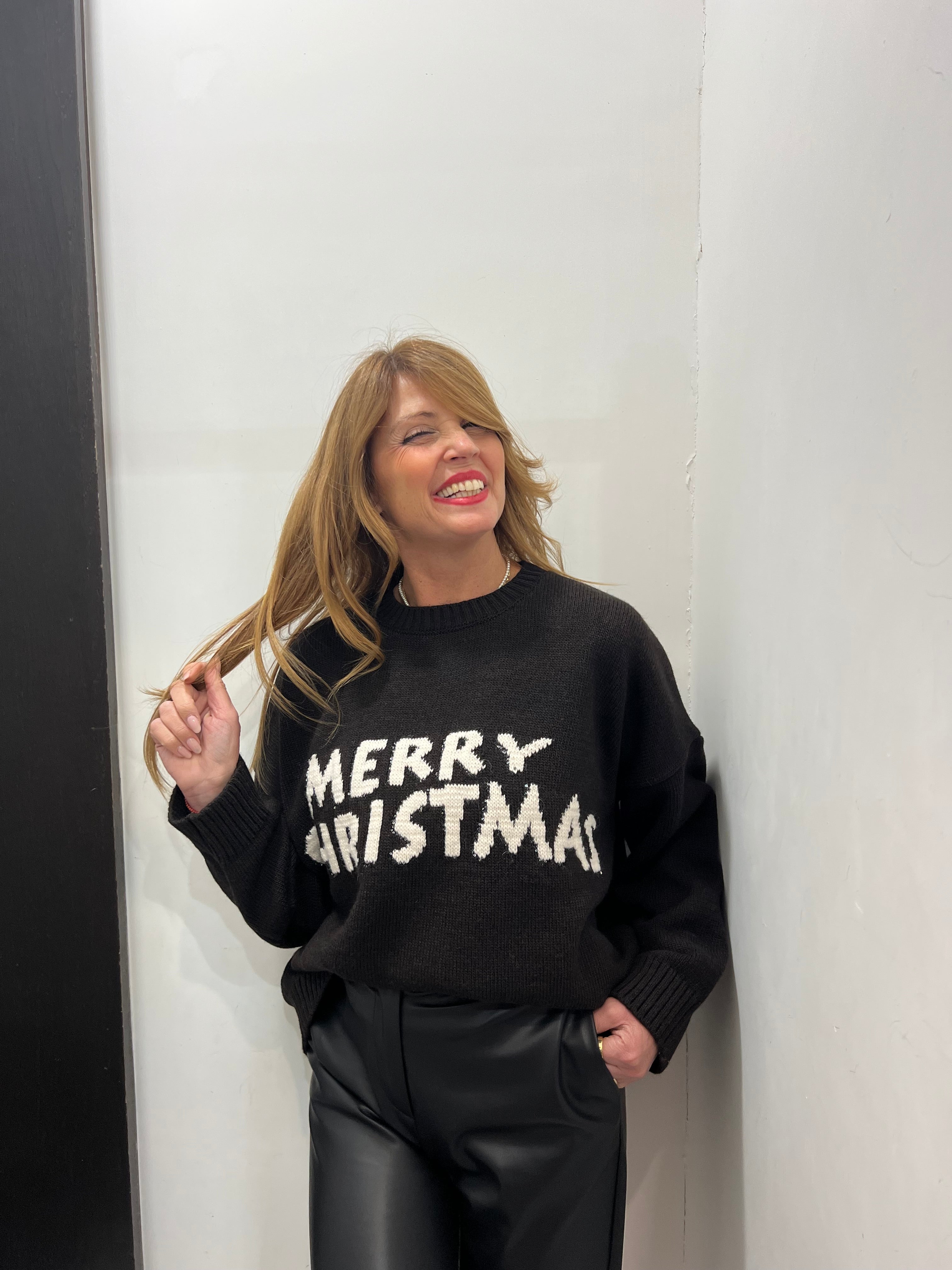 Maglia natalizia Angela Davis