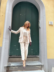 Giacca elegante in tweed con paillettes Imperial