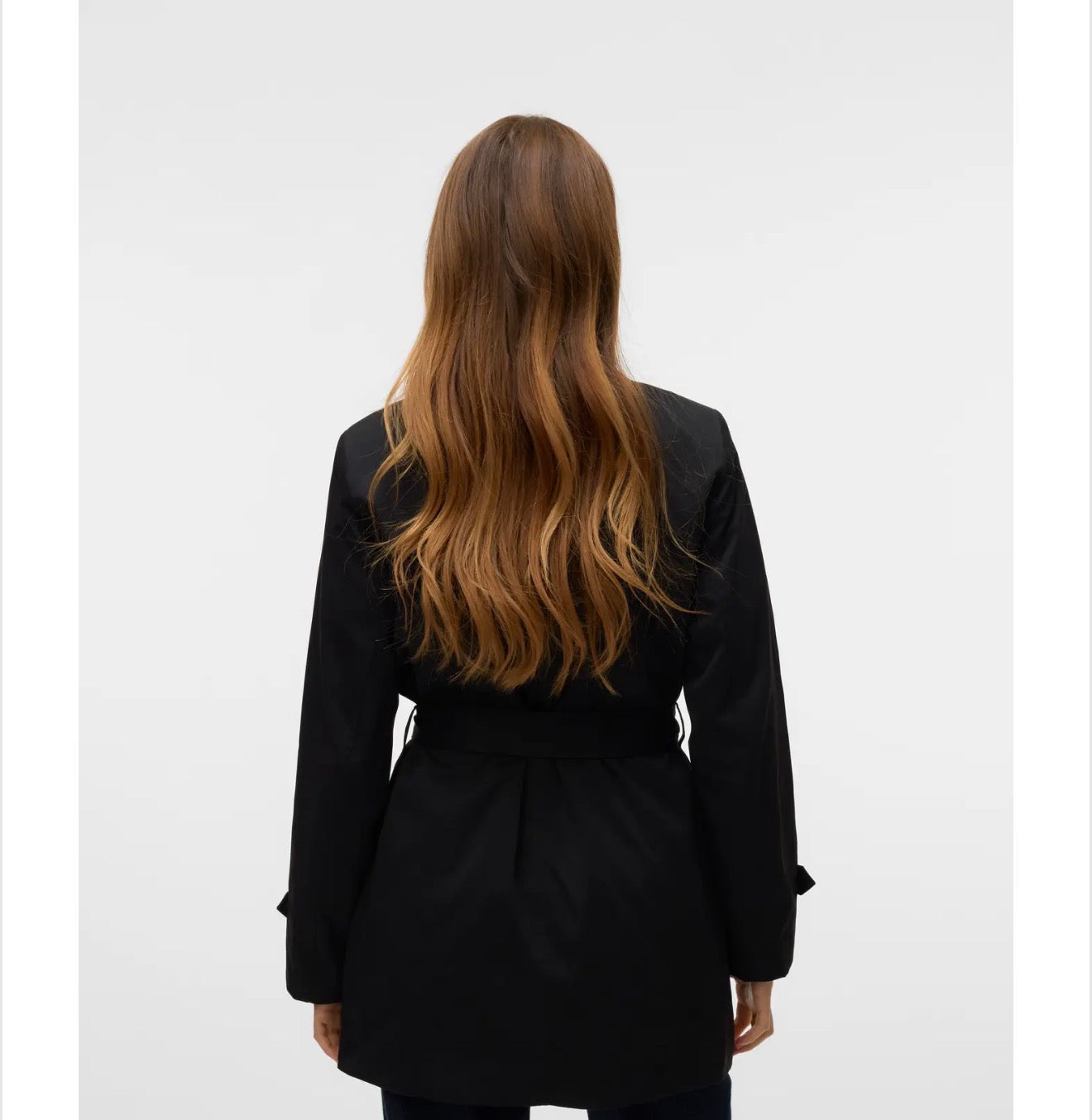 Trench doppiopetto con cintura Vero Moda