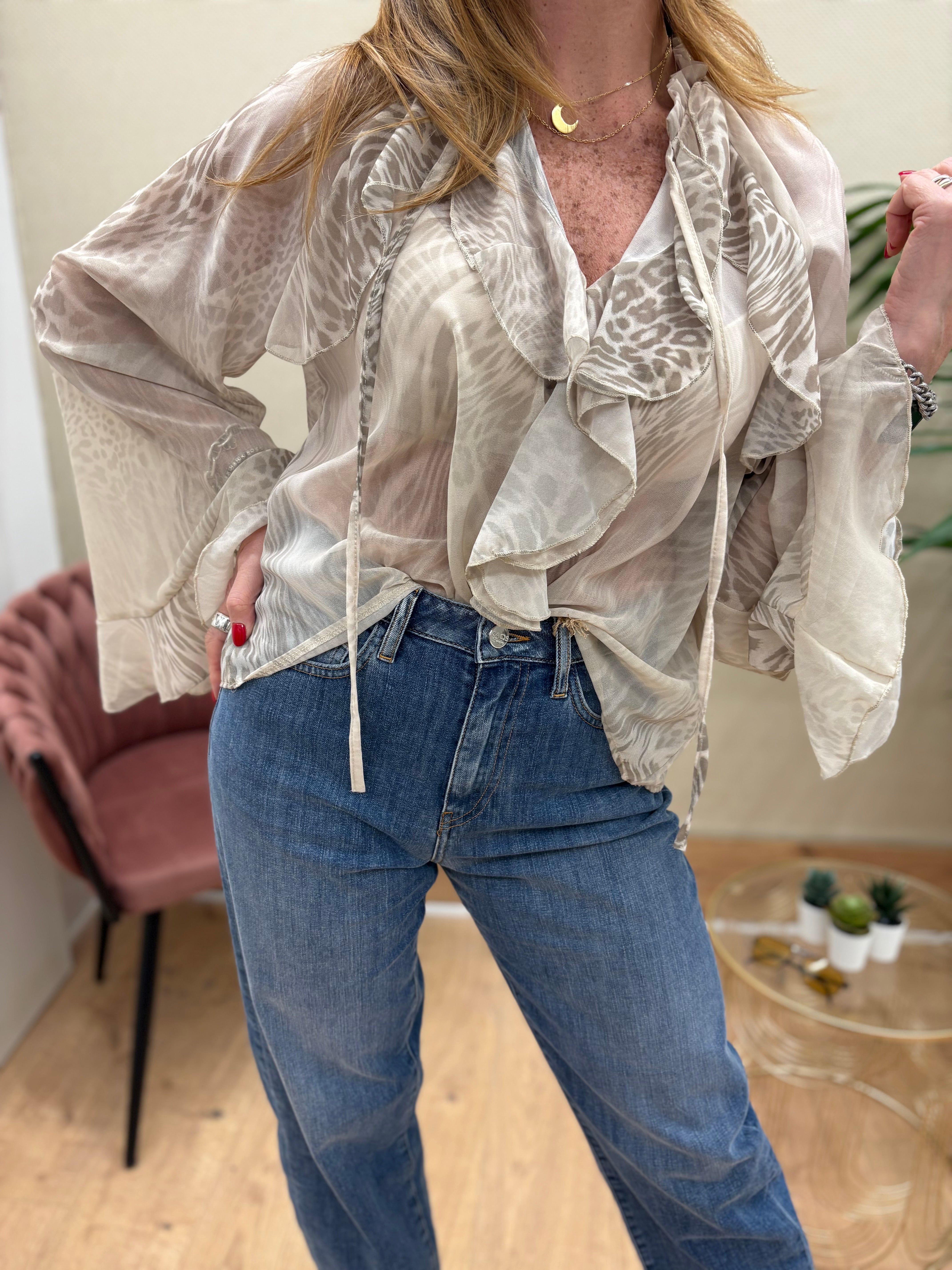 Blusa con voila' Emisphere