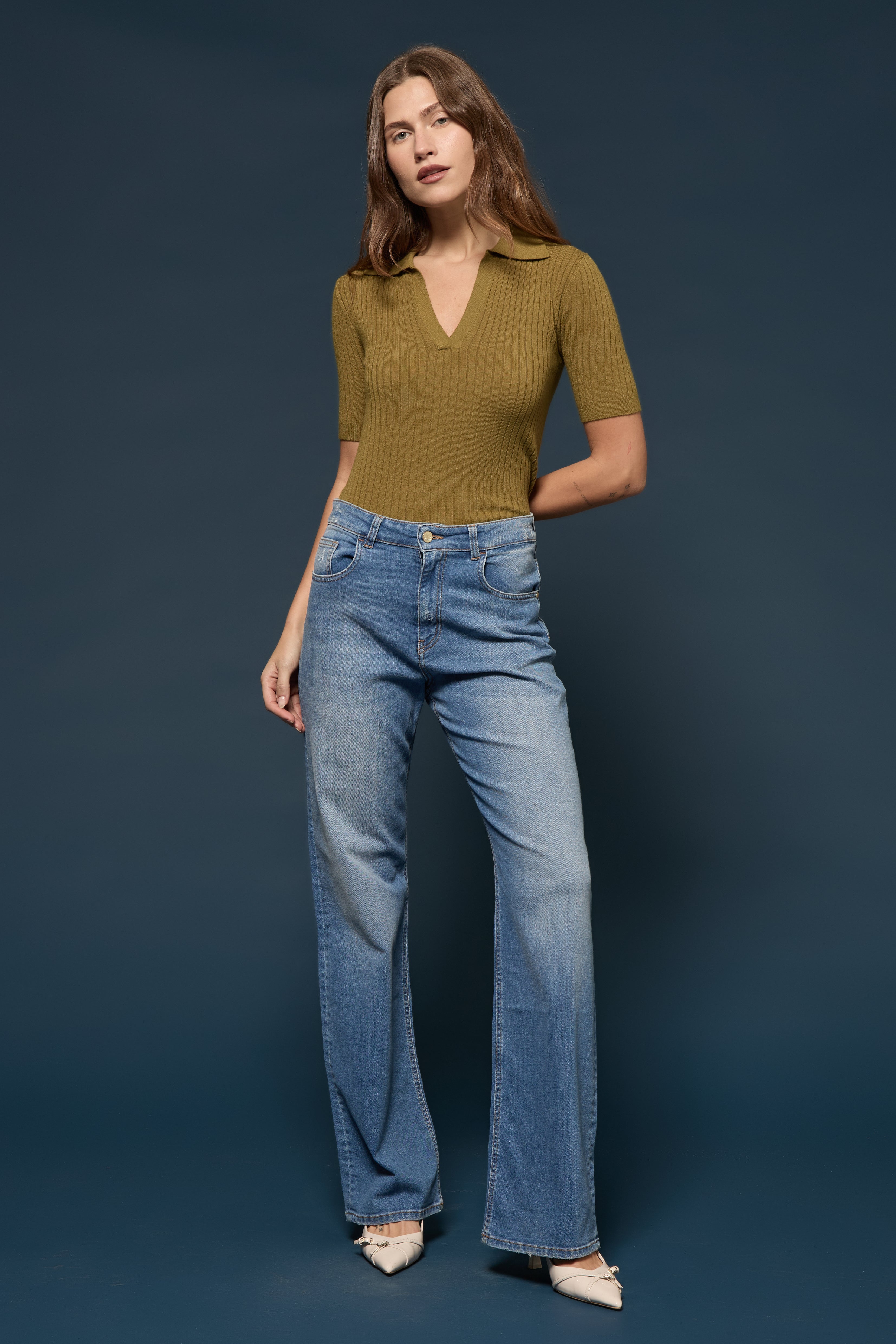 Jeans dritto Kaos Denim