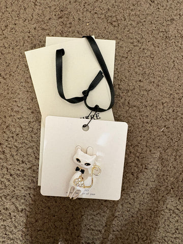 Spilla gatto Emisphere