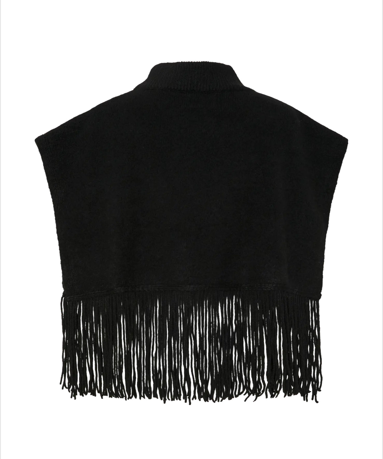 Poncho con frange Pieces